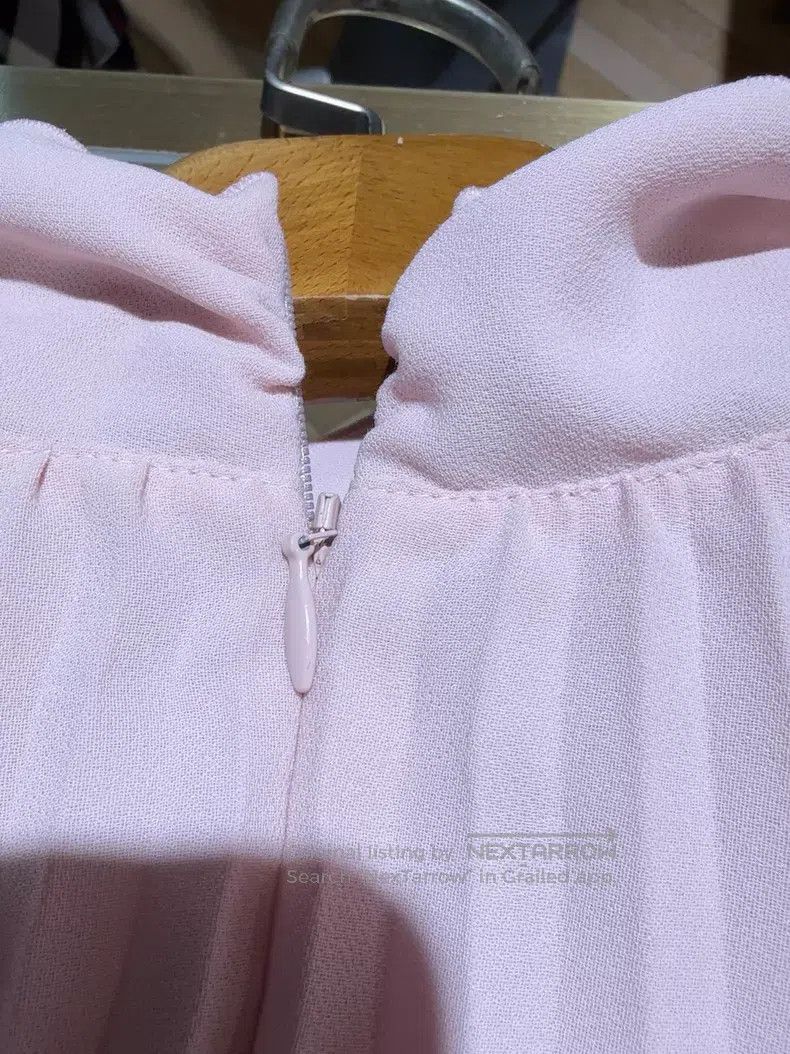 Valentino Valentino Pink pleated dress Size S / US 4 / IT 40 - 6 Thumbnail
