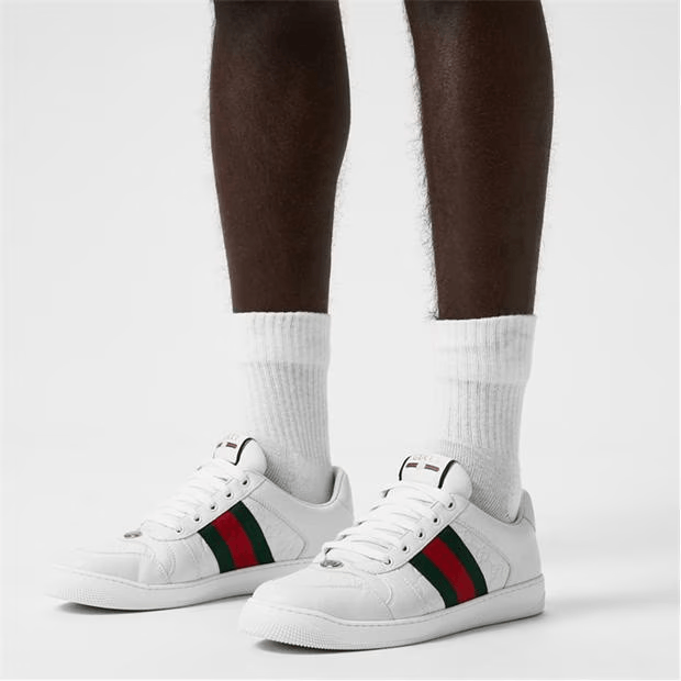 Gucci Screener Web Sneakers Size US 10 / EU 43 - 2 Thumbnail