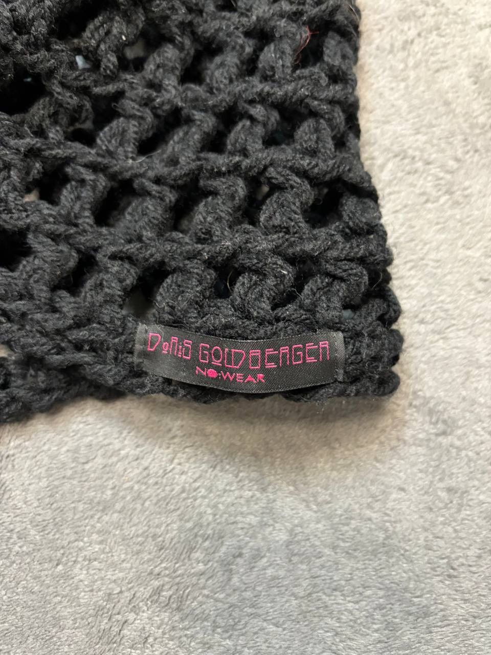 If Six Was Nine × Vintage Opium Mesh Knitted Gothic Unisex Sweater metal Owens Style Size US S / EU 44-46 / 1 - 4 Thumbnail