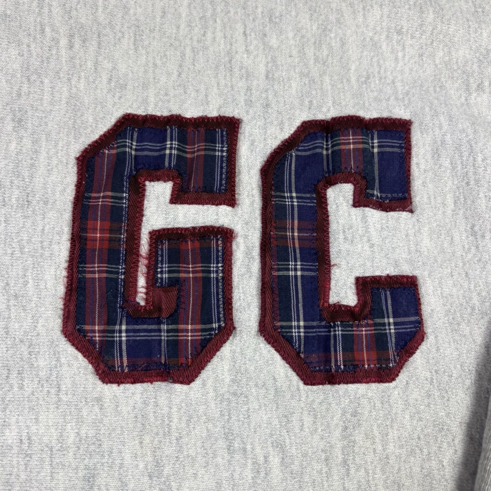 Vintage VINTAGE Gettysburg College Gray Sweatshirt Pullover Embroidered XL Men 90s Card 100% Cotton Fleece Slim Distressed Embroidered Logo Pullover Size US XL / EU 56 / 4 - 4 Thumbnail