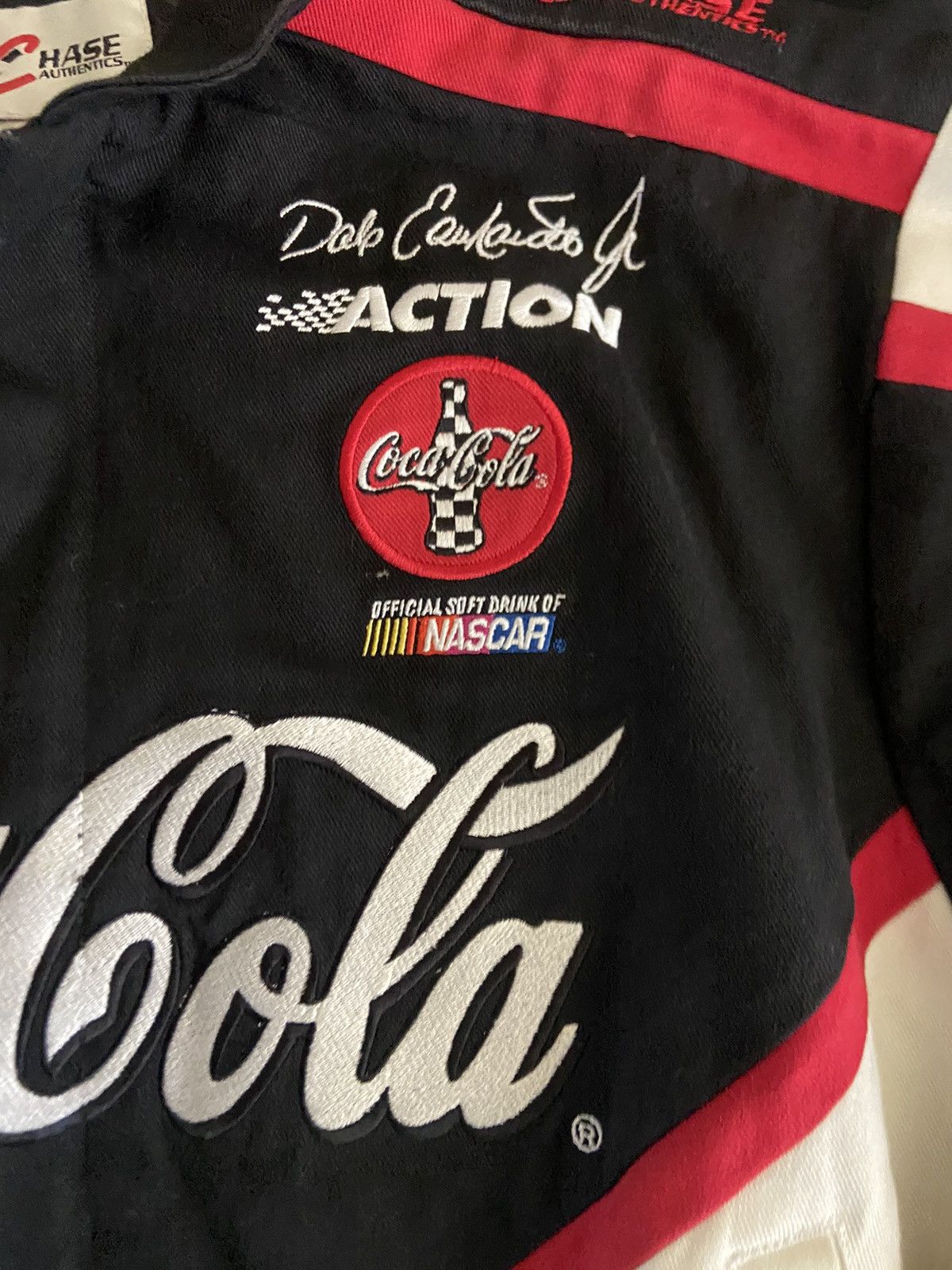NASCAR × Vintage vintage dale earnhardt jr jacket Coca Cola Size US XXS / EU 40 - 4 Thumbnail
