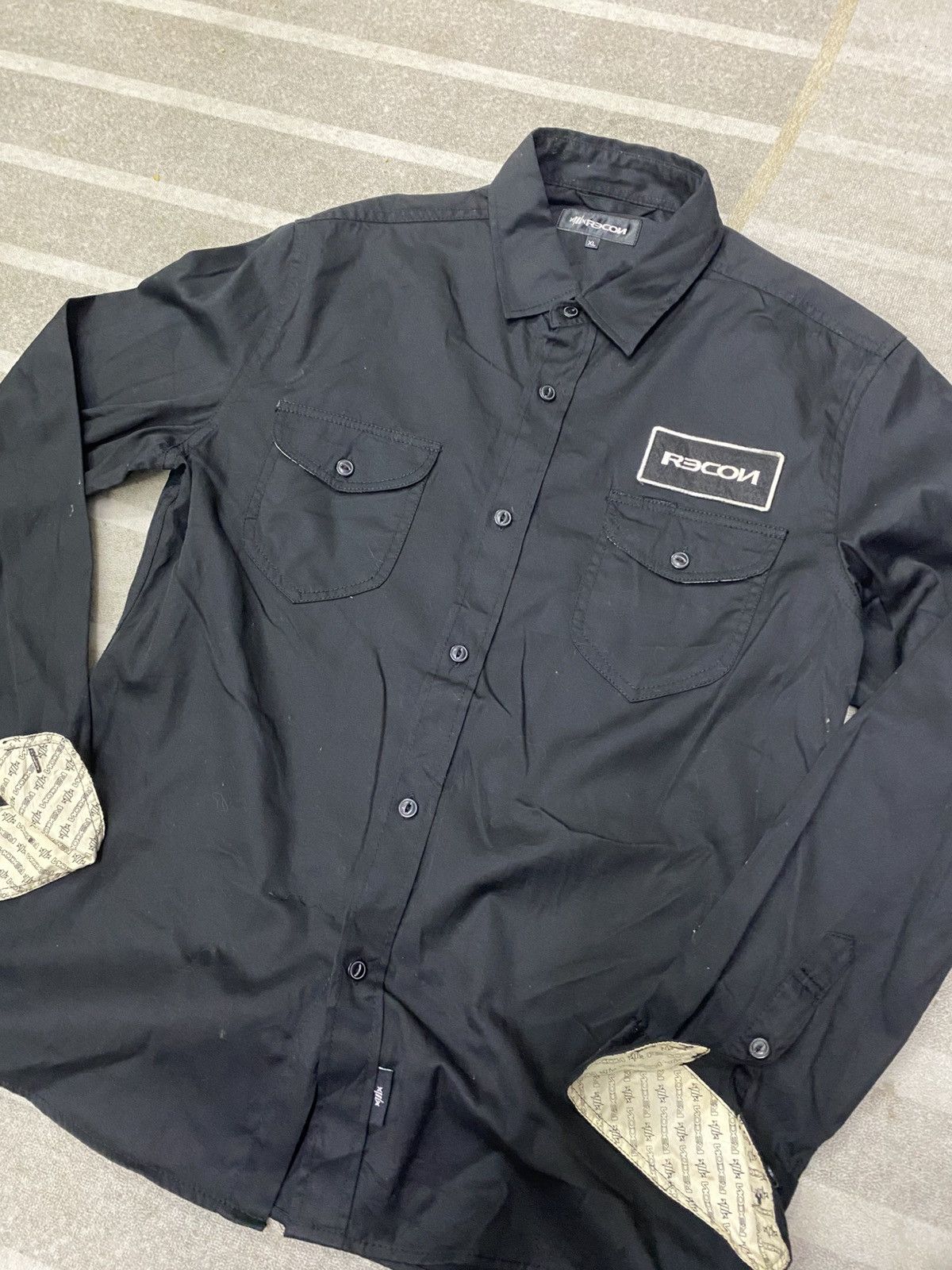 Futura × Recon Vintage Futura Recon Patches New York Embroided Button Up LS Size US XL / EU 56 / 4 - 2 Thumbnail