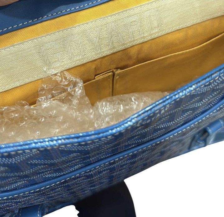 Goyard 2013 Royal Blue Goyard Grand Bleu GM Size ONE SIZE - 8 Thumbnail