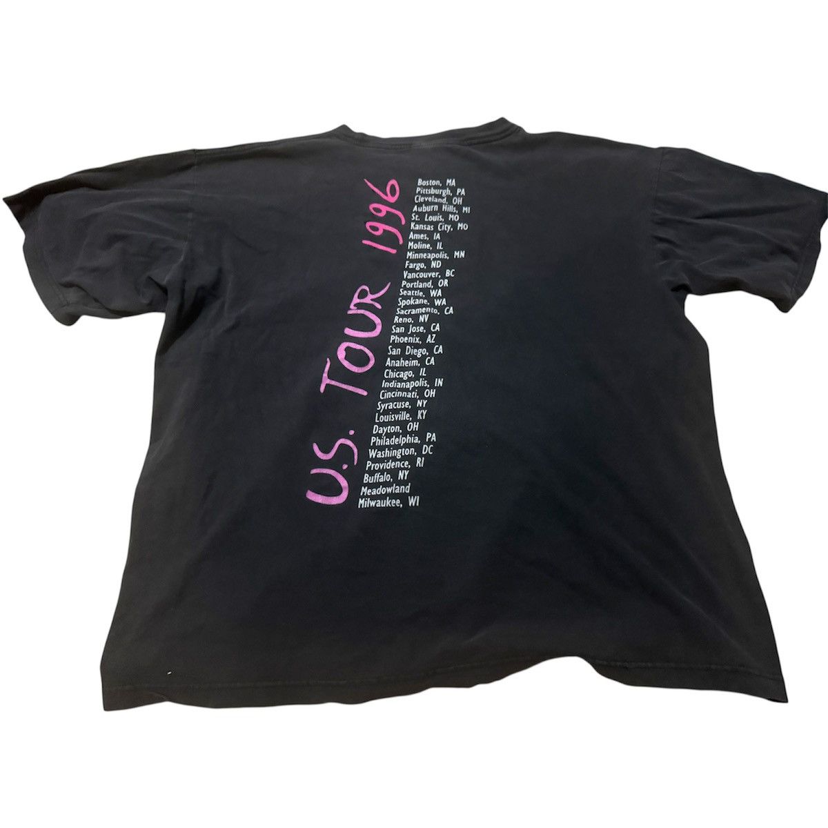 Vintage Vintage 90s Thrashed Neil Diamond Tennessee Moon T Shirt Size US XL / EU 56 / 4 - 2 Thumbnail