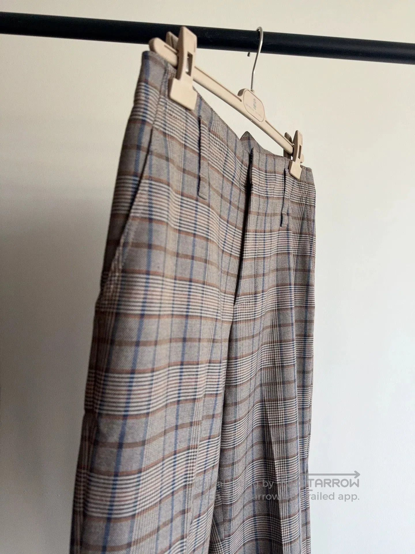 Brunello Cucinelli Brunello Cucinelli Plaid Straight Pants. Size US 28 / EU 44 - 3 Thumbnail