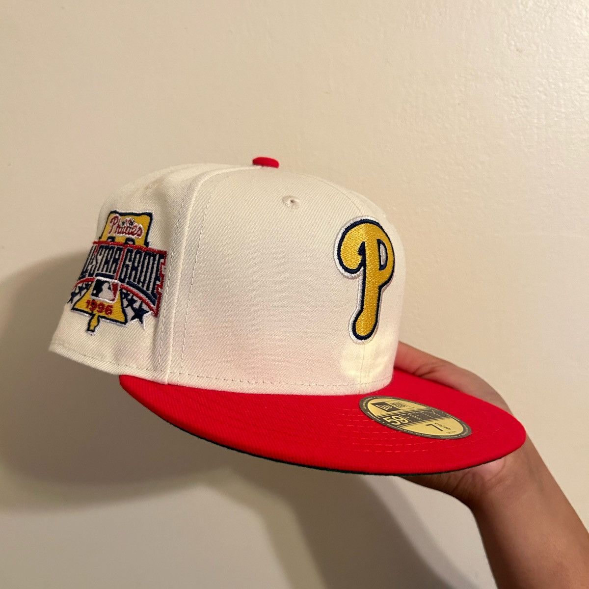 image of Mlb x New Era Reverse Ai 3/8 in Off White, Men's