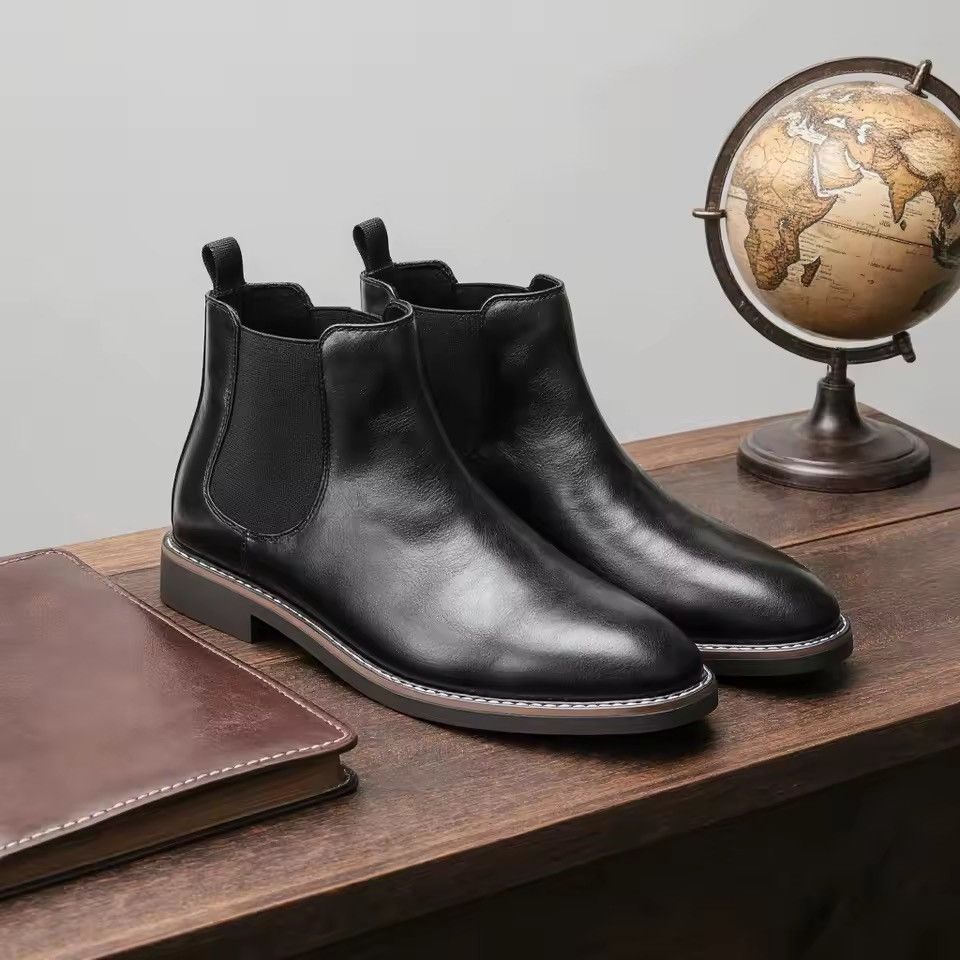 Japanese Brand British Style High Top Men Shoe Size US 10 / EU 43 - 9 Thumbnail