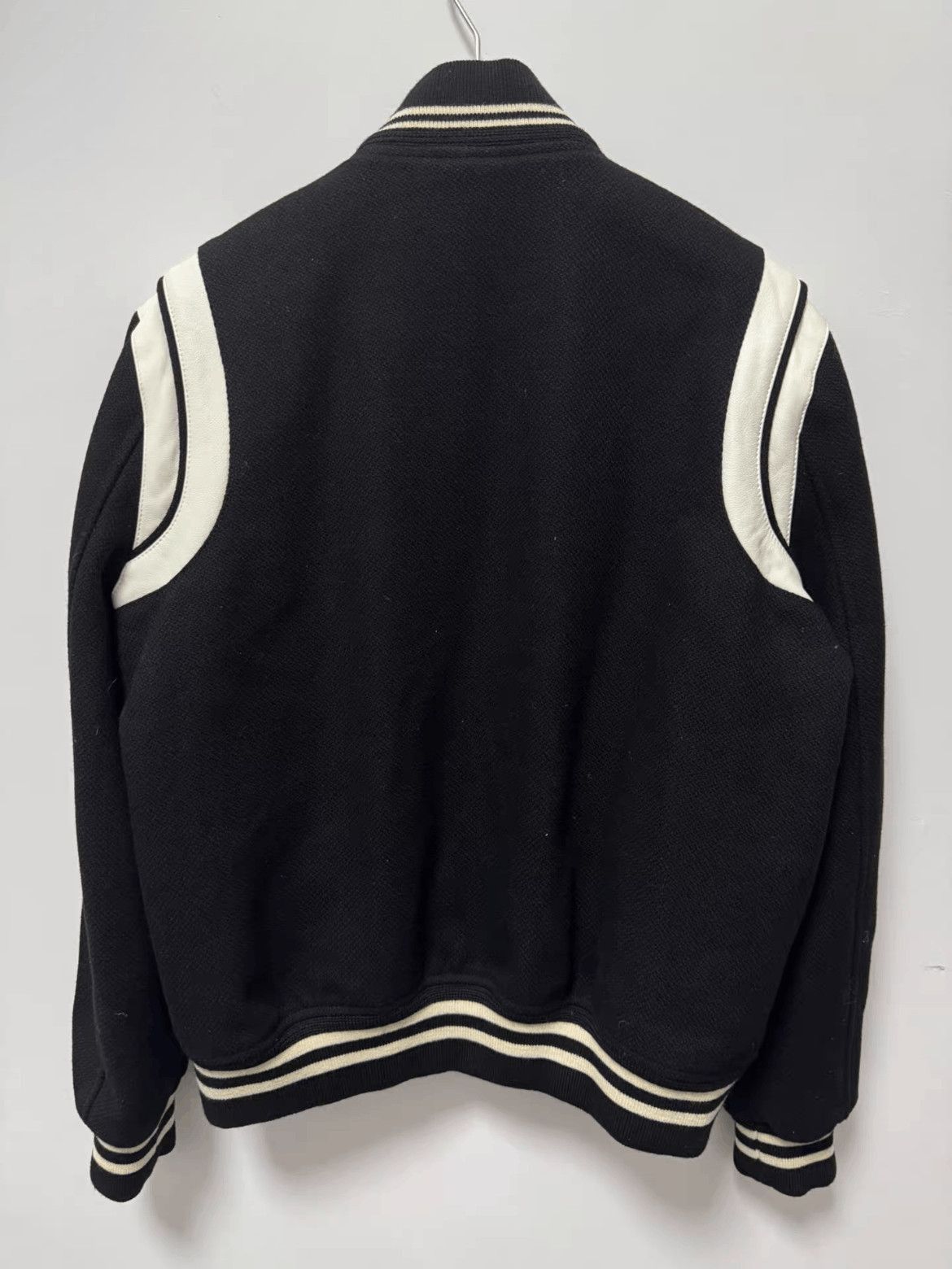 Saint Laurent Paris Sz 50 Saint Laurent Paris 21AW Leather Joint Teddy Jacket-2 Size US M / EU 48-50 / 2 - 2 Thumbnail