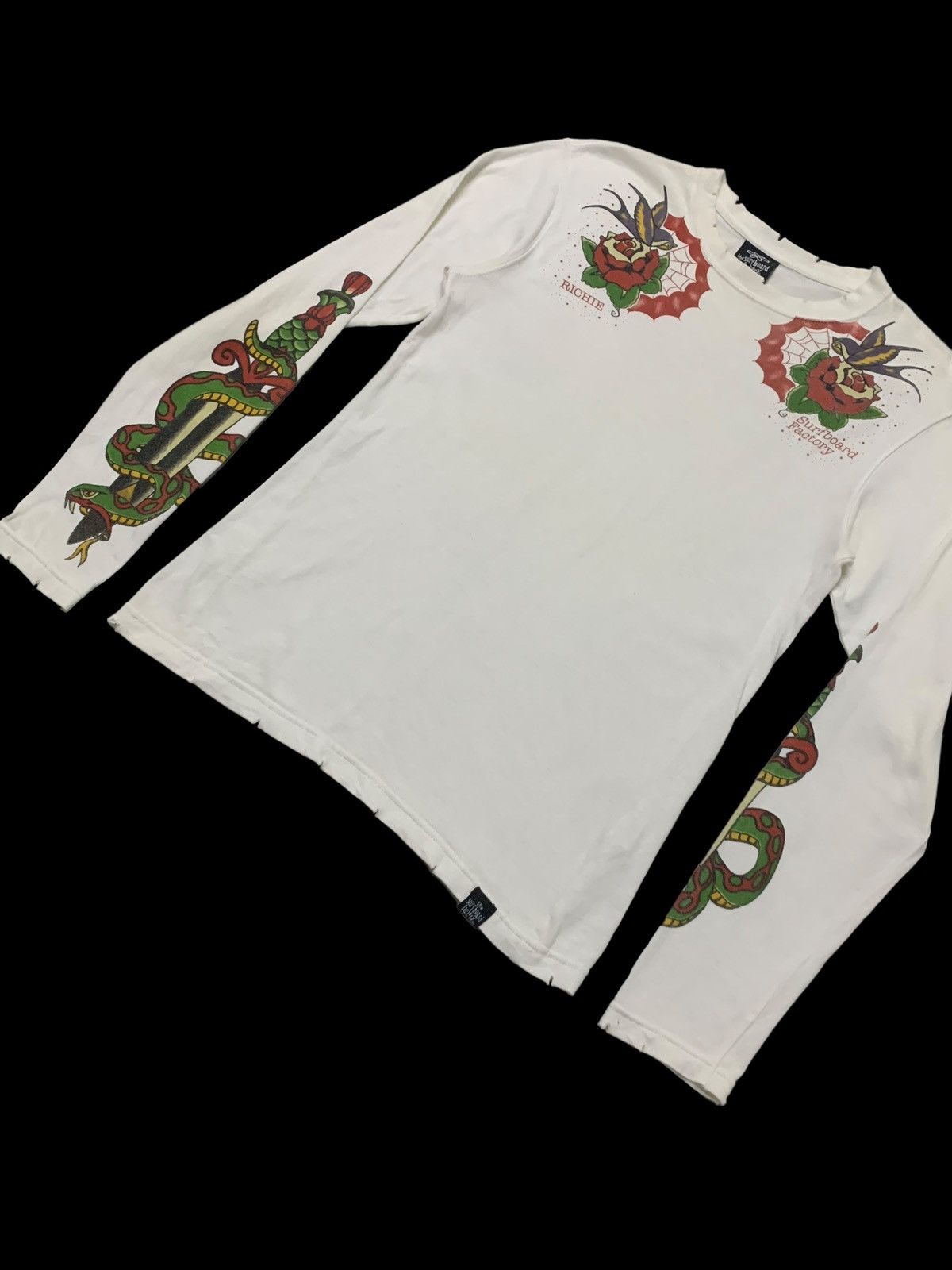 Hysteric Glamour Vintage Hysteric Glamour Style Yakuza Tattoo L/S Tees Size US M / EU 48-50 / 2 - 3 Thumbnail