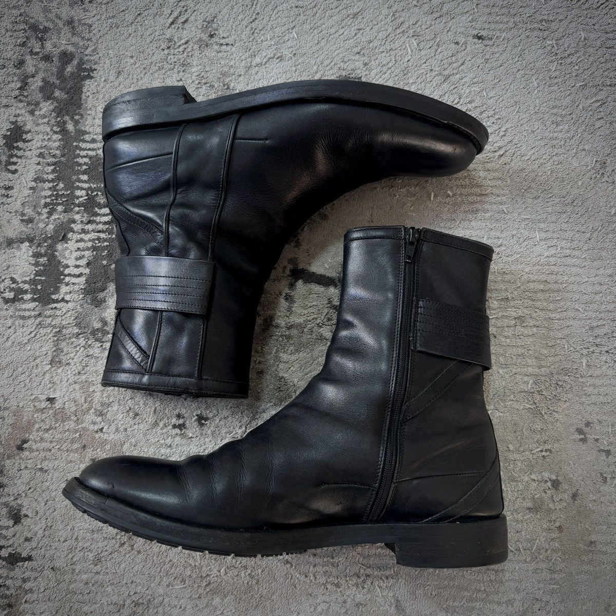 Dior Dior Homme Luster Boots 2003FW By Hedi Slimane Size US 9 / EU 42 - 2 Thumbnail