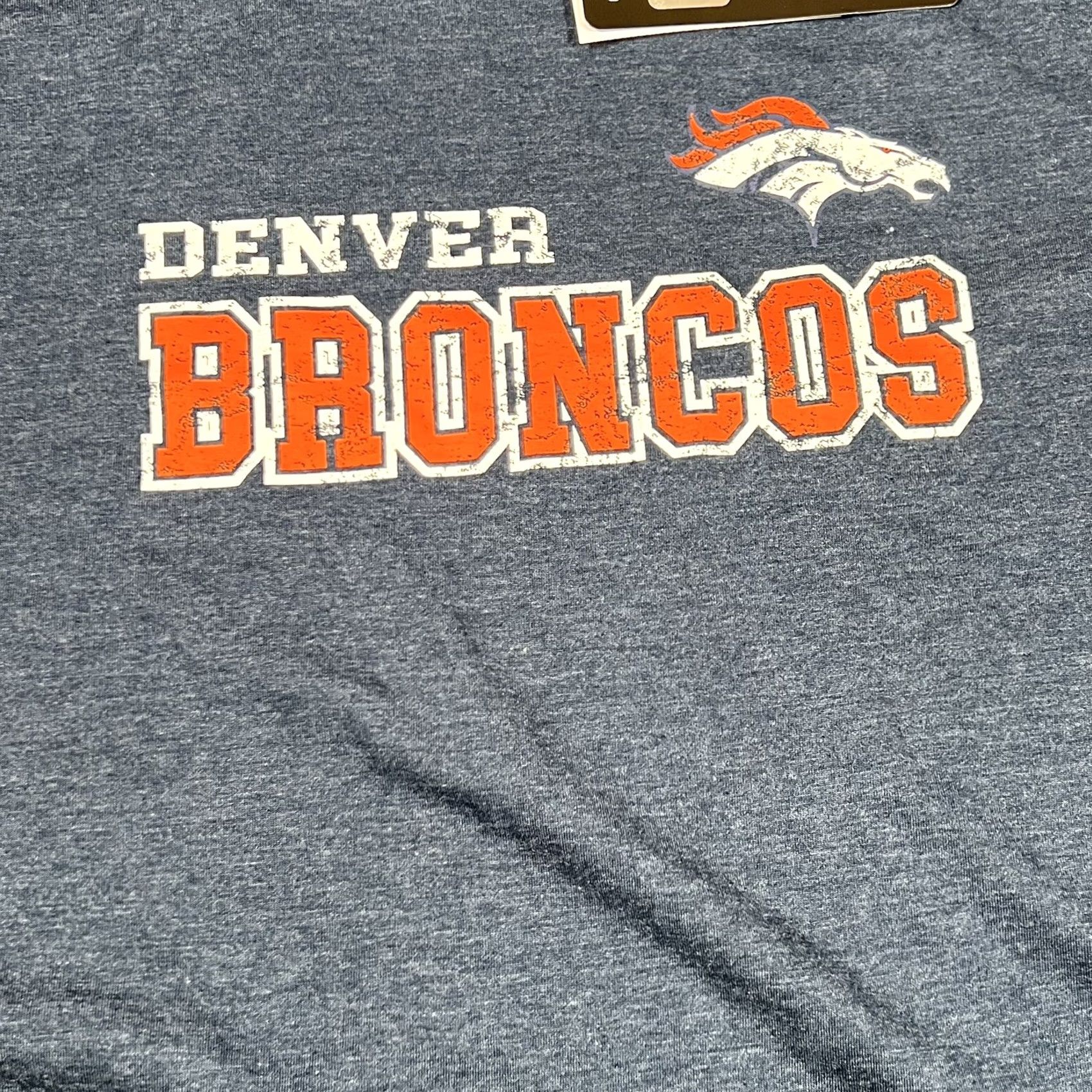 NFL NFL Broncos T-Shirt Navy Blue 2XL Men NWT Shirt Apparel NFL Team Apparel Size US XXL / EU 58 / 5 - 3 Thumbnail