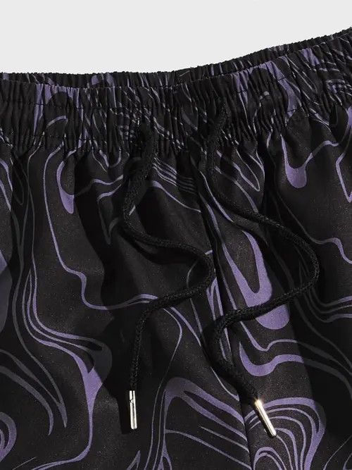 Japanese Brand Print Y2k Shorts DRIP summer Size US 36 / EU 52 - 4 Thumbnail