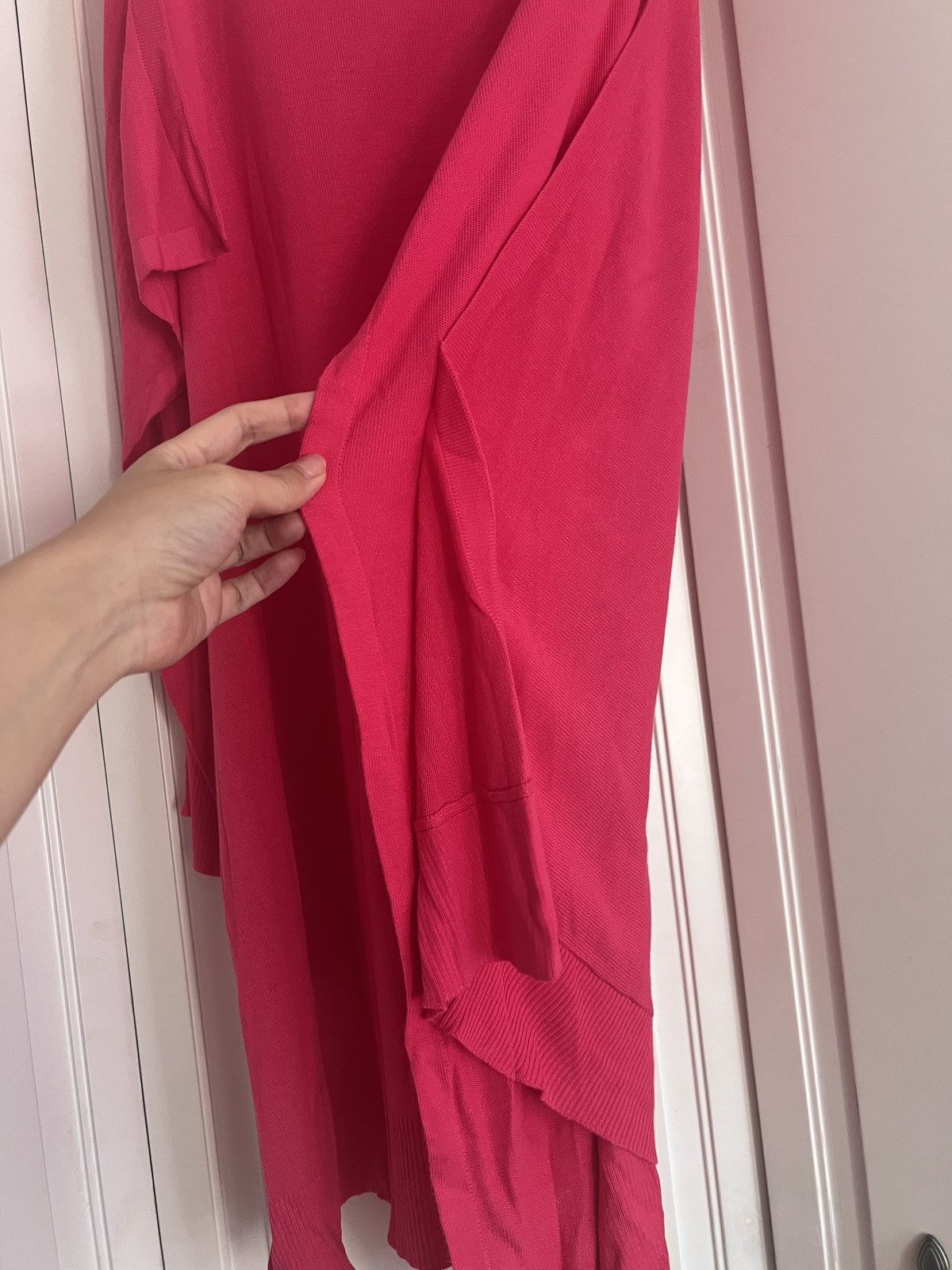 Maison Margiela Maison Margiela four stitches line 1 pink knit cardigan top Size M / US 6-8 / IT 42-44 - 5 Thumbnail