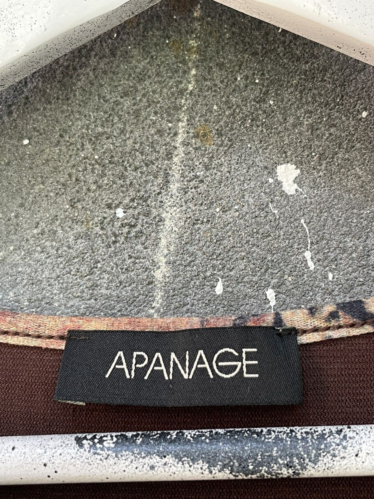 Japanese Brand Vintage Apanage Y2K 00’s Japanese Short Sleeve Tee RARE Size XL / US 12-14 / IT 48-50 - 7 Thumbnail