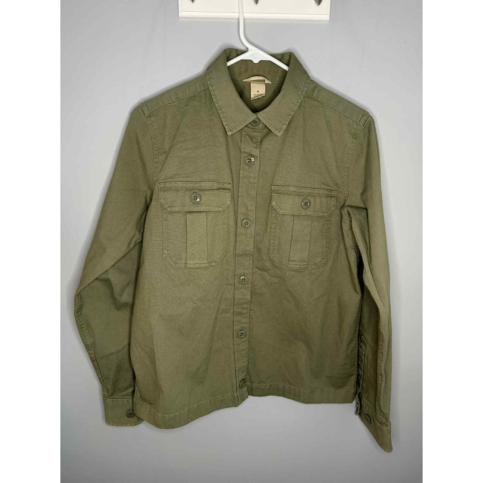Duluth Trading Company Duluth Trading Co. Button-Up Shirt Green Men's Size S Size US S / EU 44-46 / 1 - 3 Thumbnail