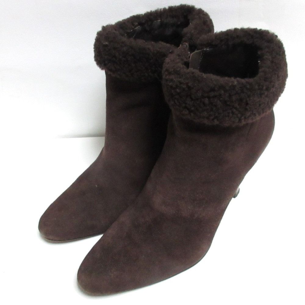 Other Brooks Brothers Shearling Short Boots Leather Shoes DUTY FREE for USA