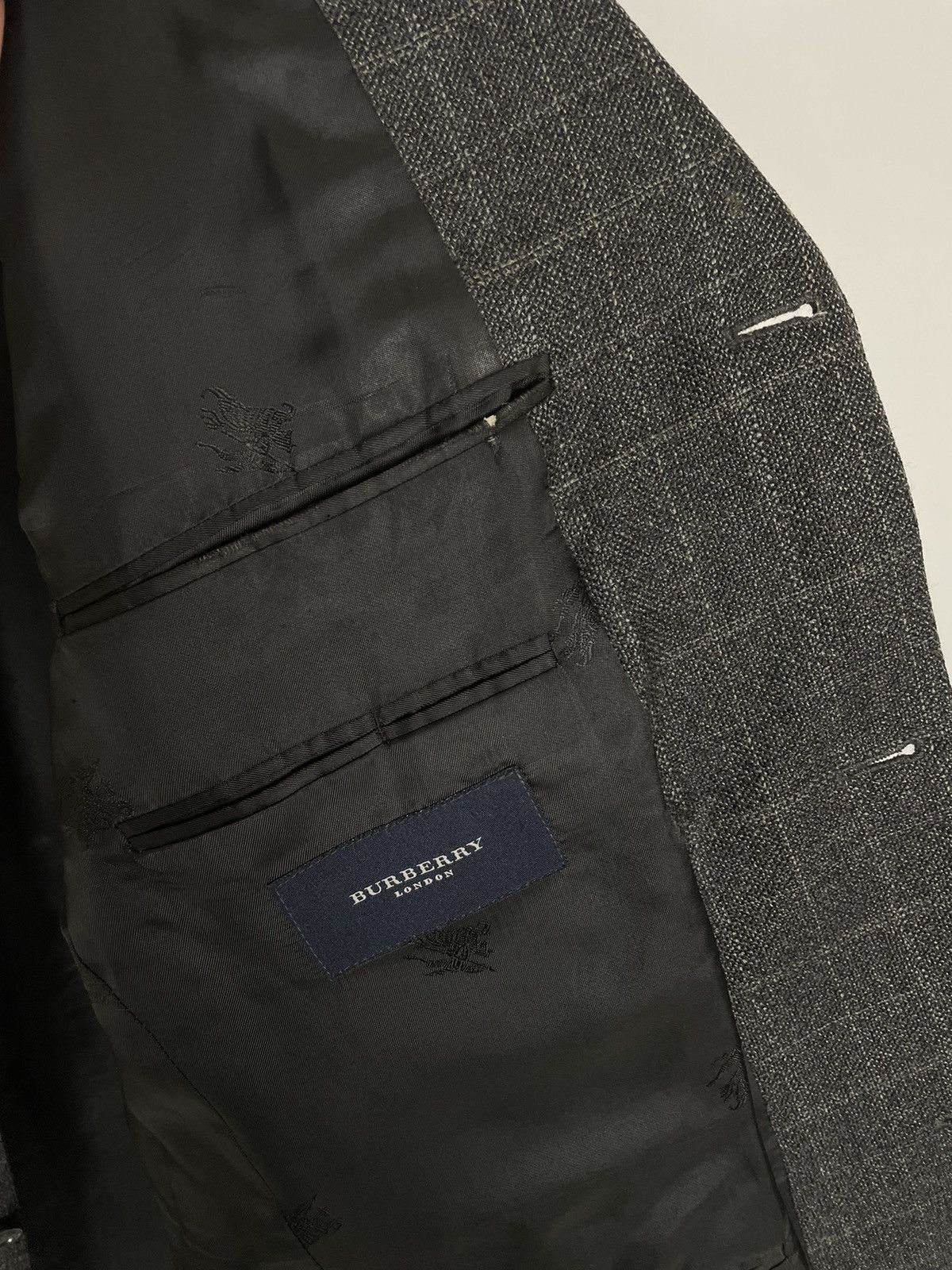 Burberry Vintage Burberry London Plaid Check Blazer Size 48R - 12 Thumbnail