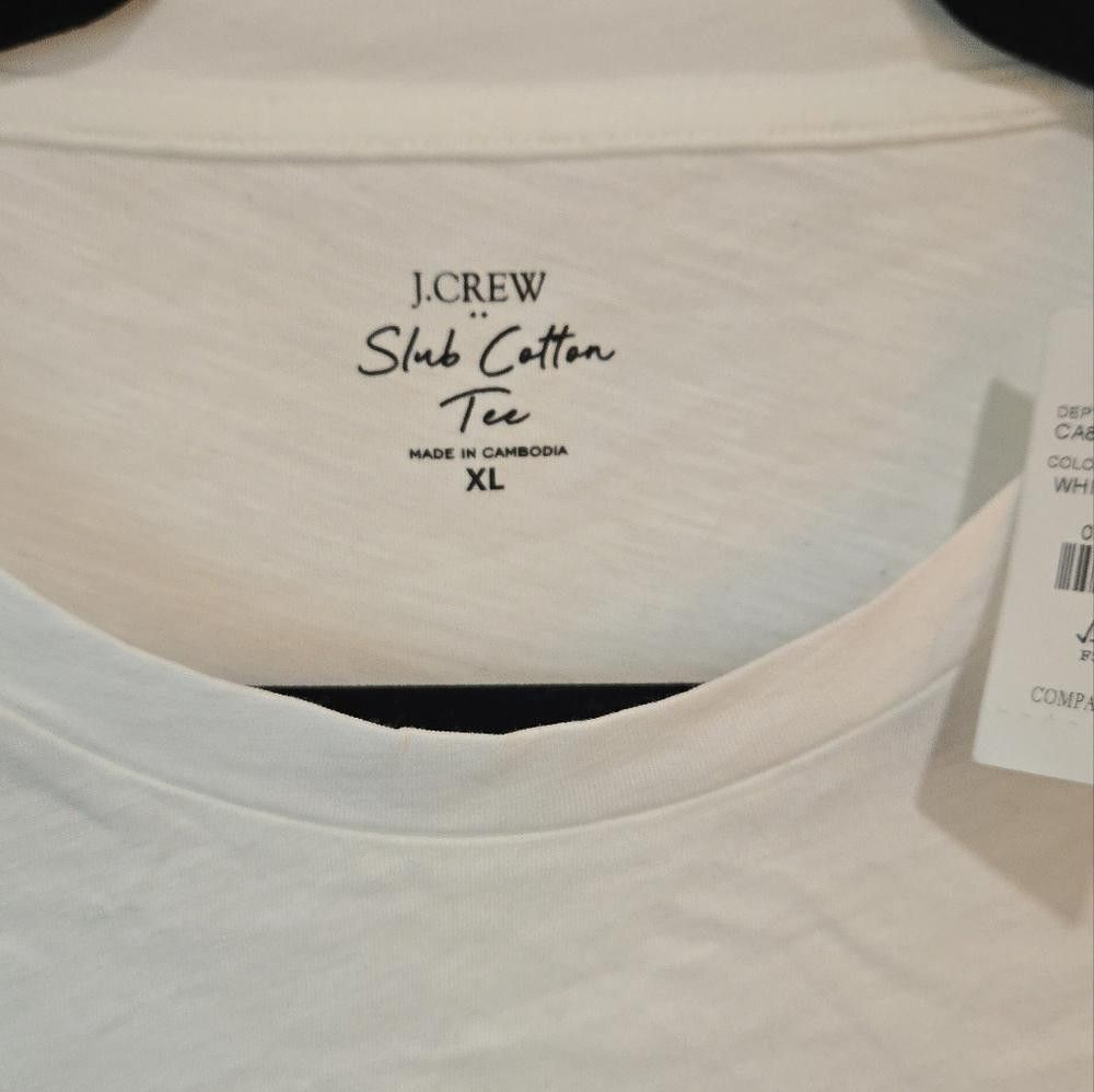 J.Crew J Crew Vintage Slub Cotton Crewneck Size XL / US 12-14 / IT 48-50 - 5 Thumbnail