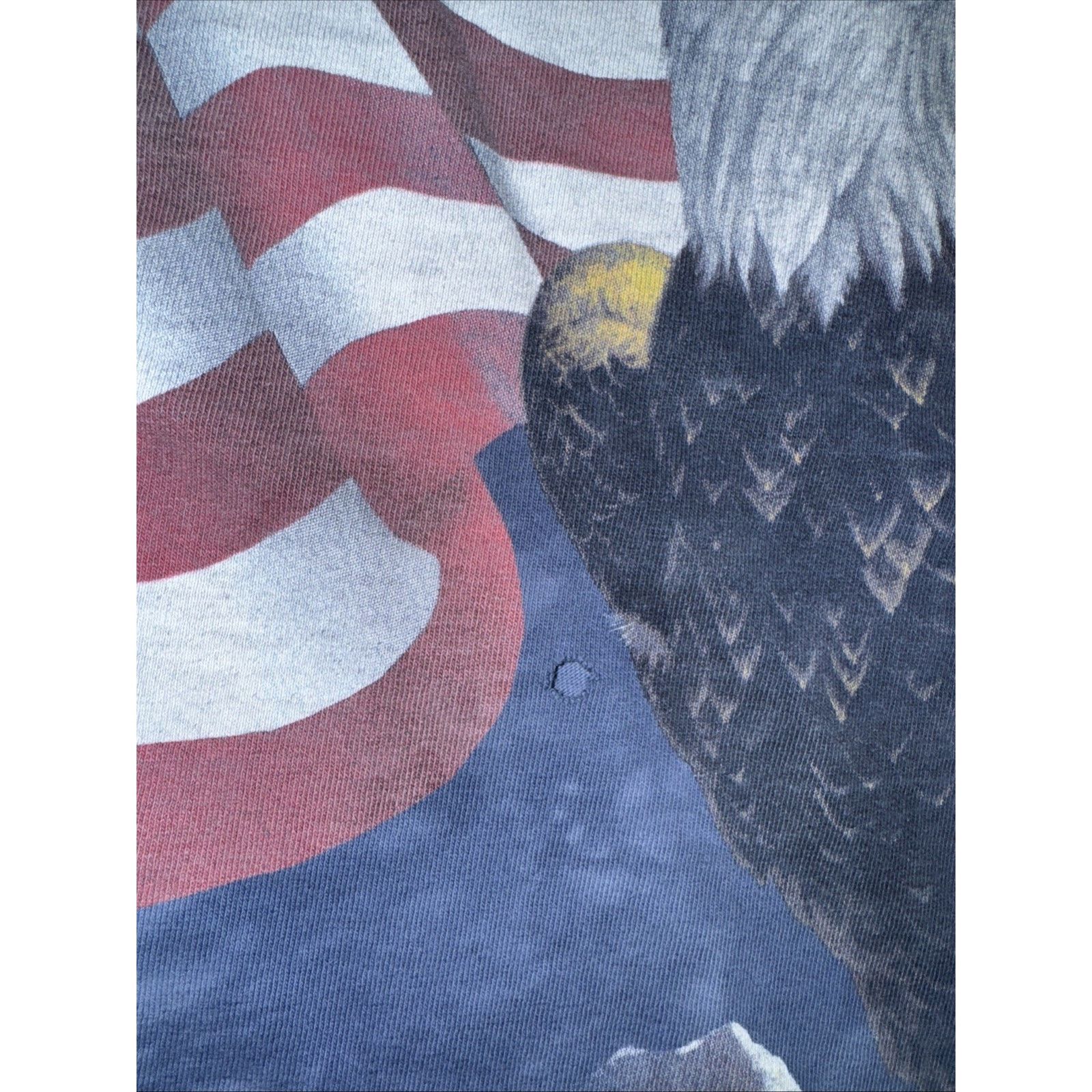 Band Tees × The Mountain Vintage Made In USA The Mountain Bald Eagle Shirt 2XL 25x29 Size US XXL / EU 58 / 5 - 3 Thumbnail