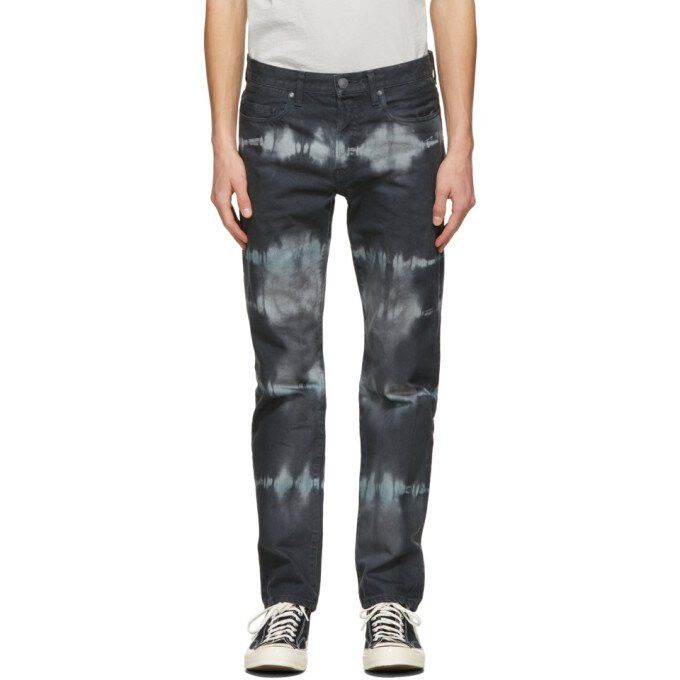 image of John Elliott Daze Surface Tie Dye Jeans, Men's (Size 28)