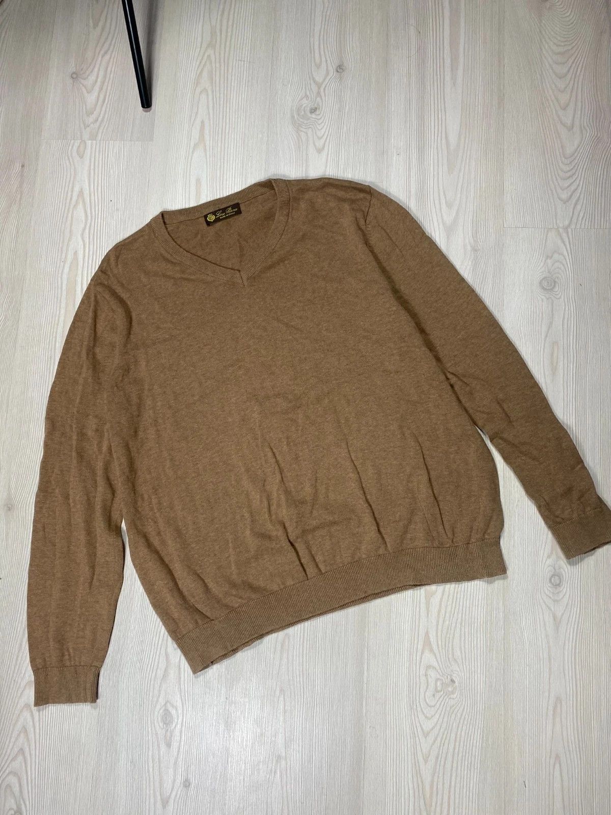Loro Piana Loro Piana Sweater Cotton 100% Size US XL / EU 56 / 4 - 1 Thumbnail