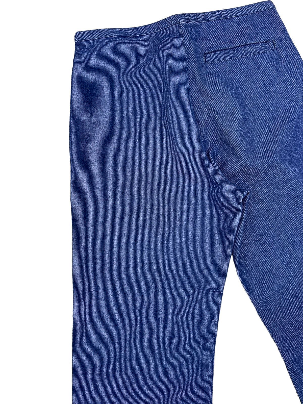 Danton Vintage Danton France Draw String Denim Trouser Pant Size US 29 - 12 Thumbnail