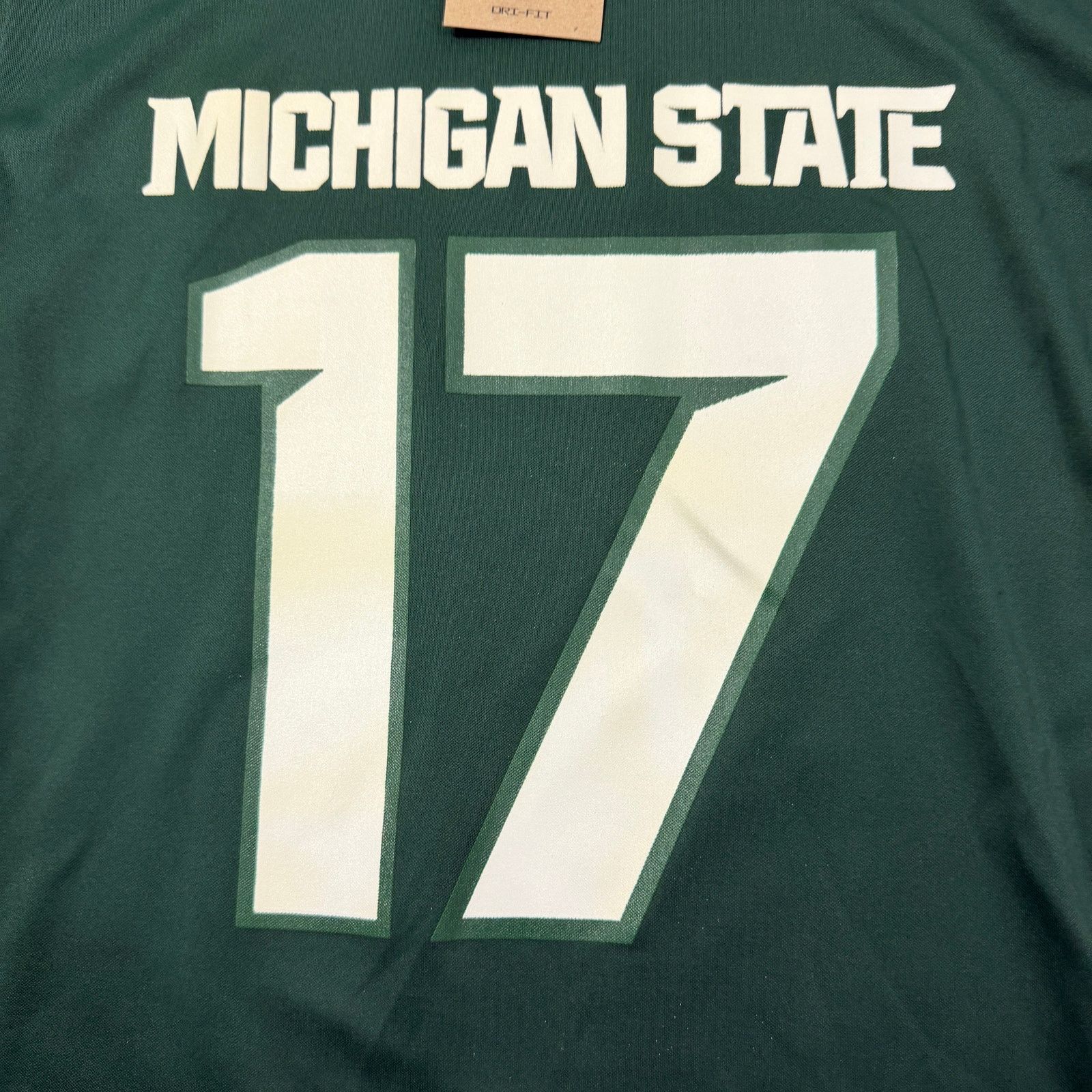 Nike Nike Michigan State Spartans Tre Mosley Jersey Small NEW Size US S / EU 44-46 / 1 - 3 Thumbnail