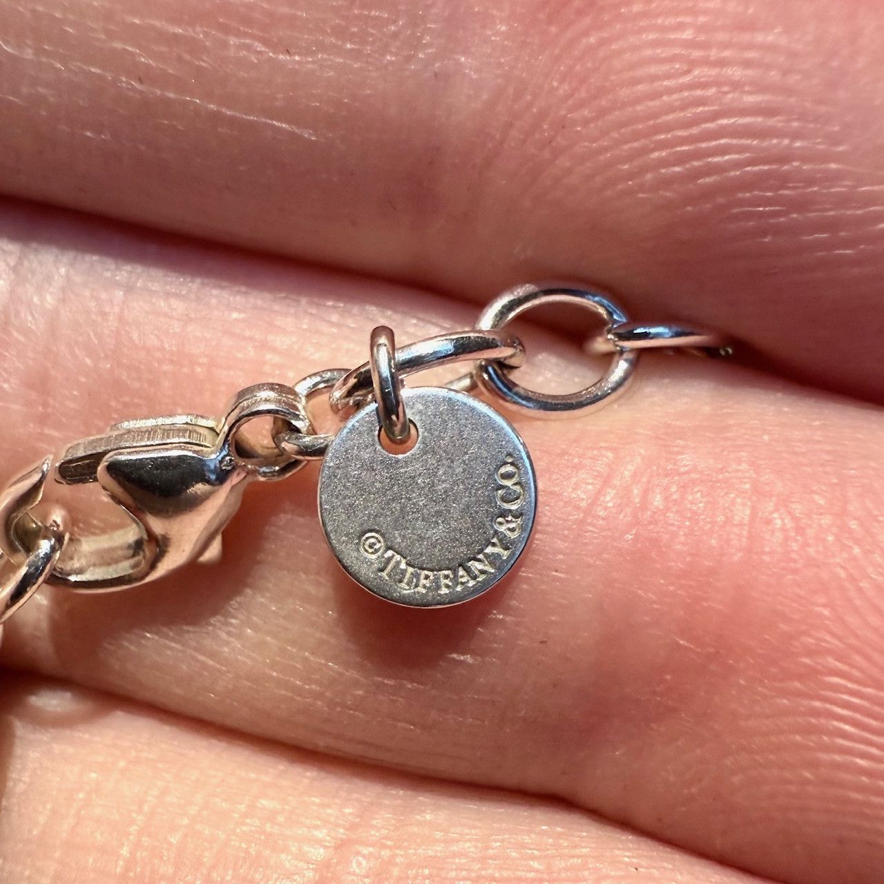 Tiffany & Co. Tiffany & Co Long Infinity Station Sterling Silver Necklace Size ONE SIZE - 7 Thumbnail