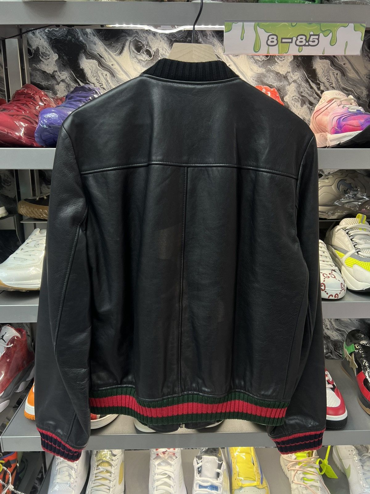 Gucci Gucci Panther Patch Leather Zip Size US M / EU 48-50 / 2 - 2 Thumbnail