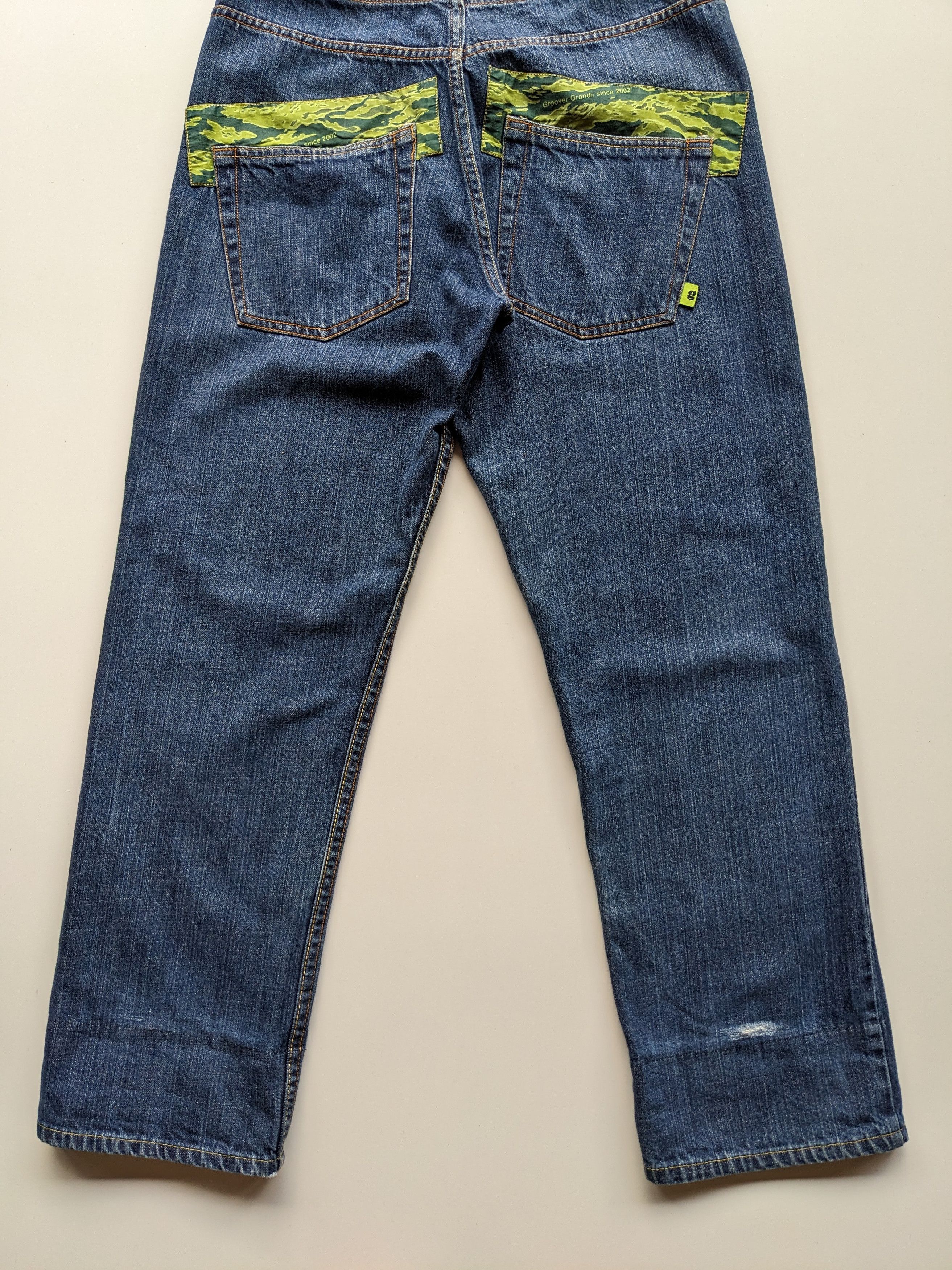 Japanese Brand Japanese brand Groover Grand camo jeans Size US 29 - 5 Thumbnail