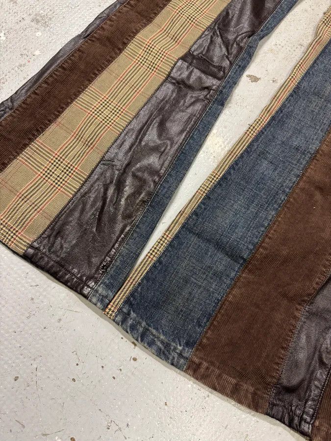 Vintage 2000s Energie Hybrid Materials Pants Size US 30 / EU 46 - 9 Thumbnail
