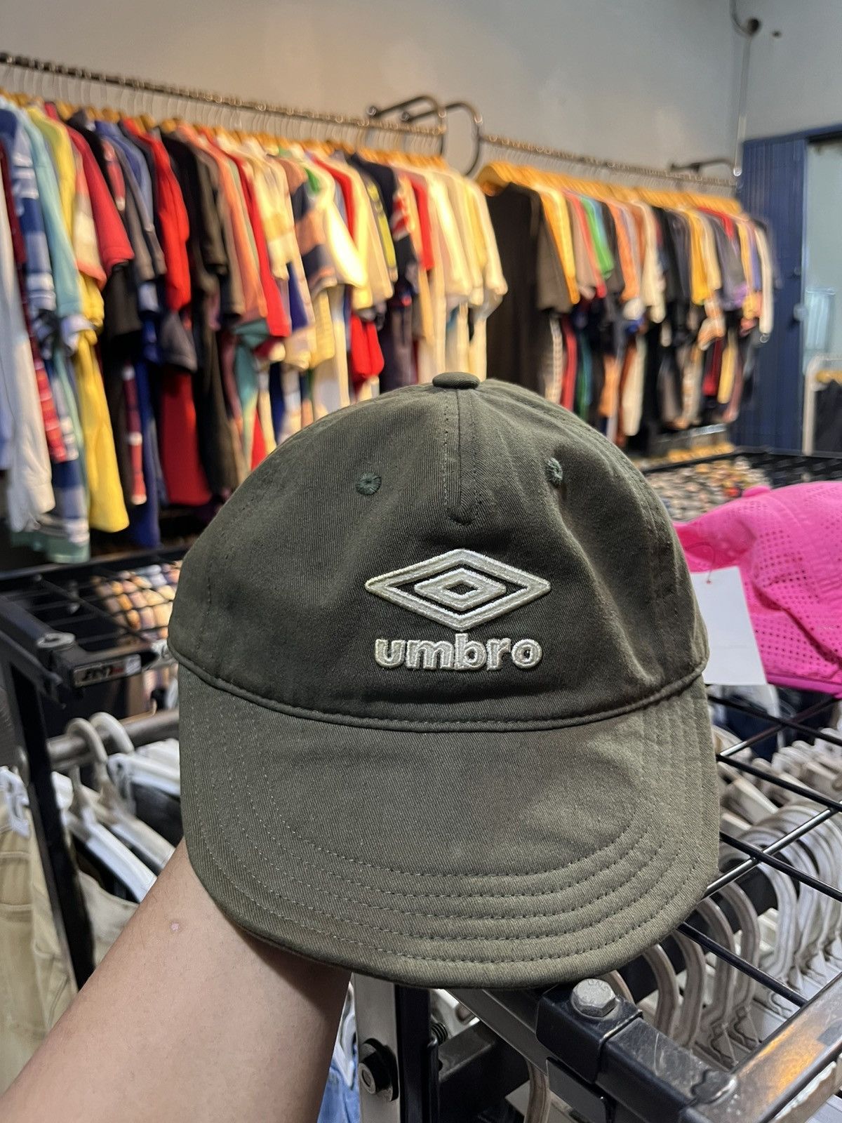 Umbro Umbro Short Brim Soft Visor Cap Size ONE SIZE - 3 Thumbnail