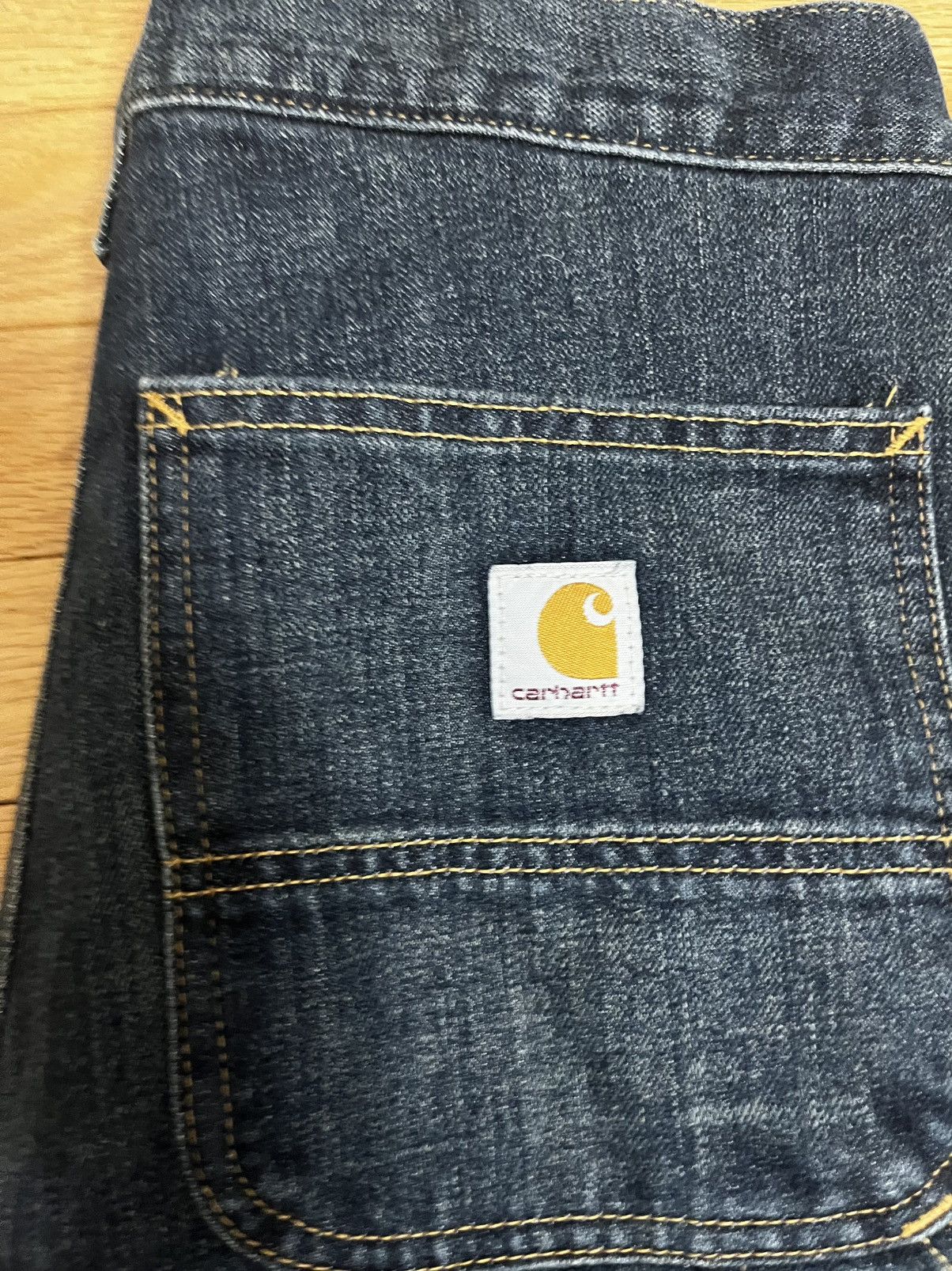 Carhartt × Vintage Carhartt Double Knee Denim Size US 31 - 6 Thumbnail