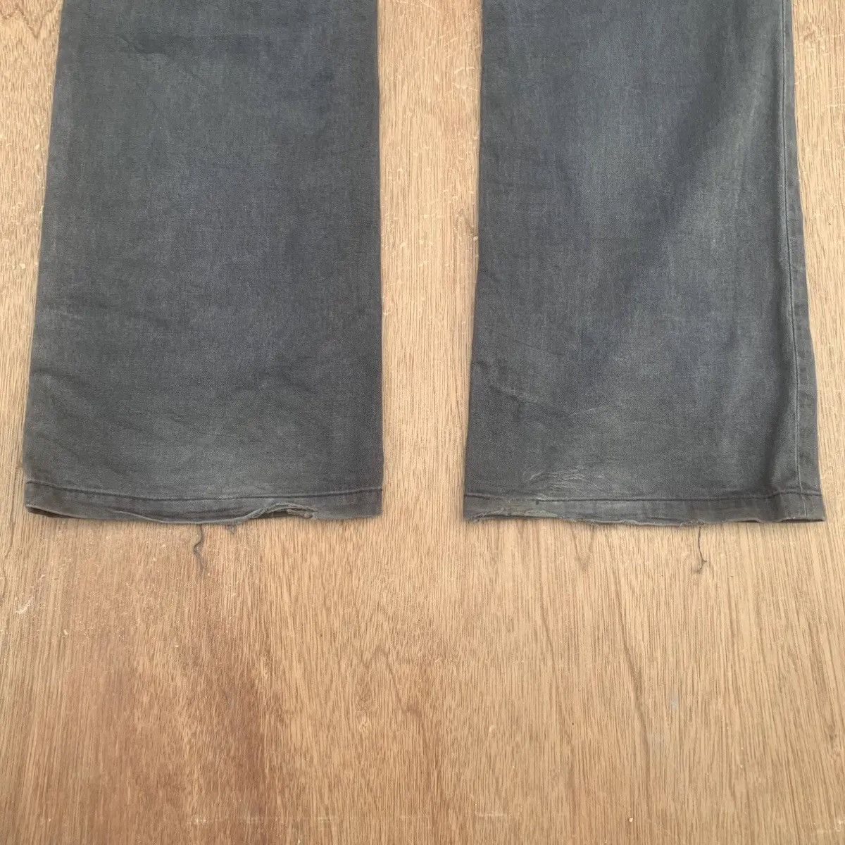 Final Home STEALS💥TETE HOMME TROUSERS STUDDED ISSEY MIYAKE FADED PANTS Size US 31 - 14 Thumbnail