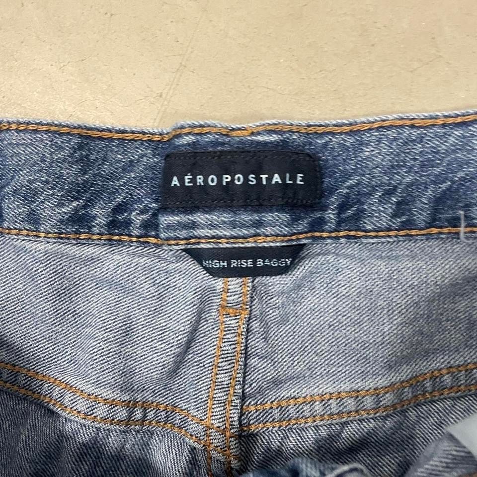 Aeropostale × Vintage Baggy Y2K Aeropostale Jeans 34x30 Size US 34 / EU 50 - 4 Thumbnail