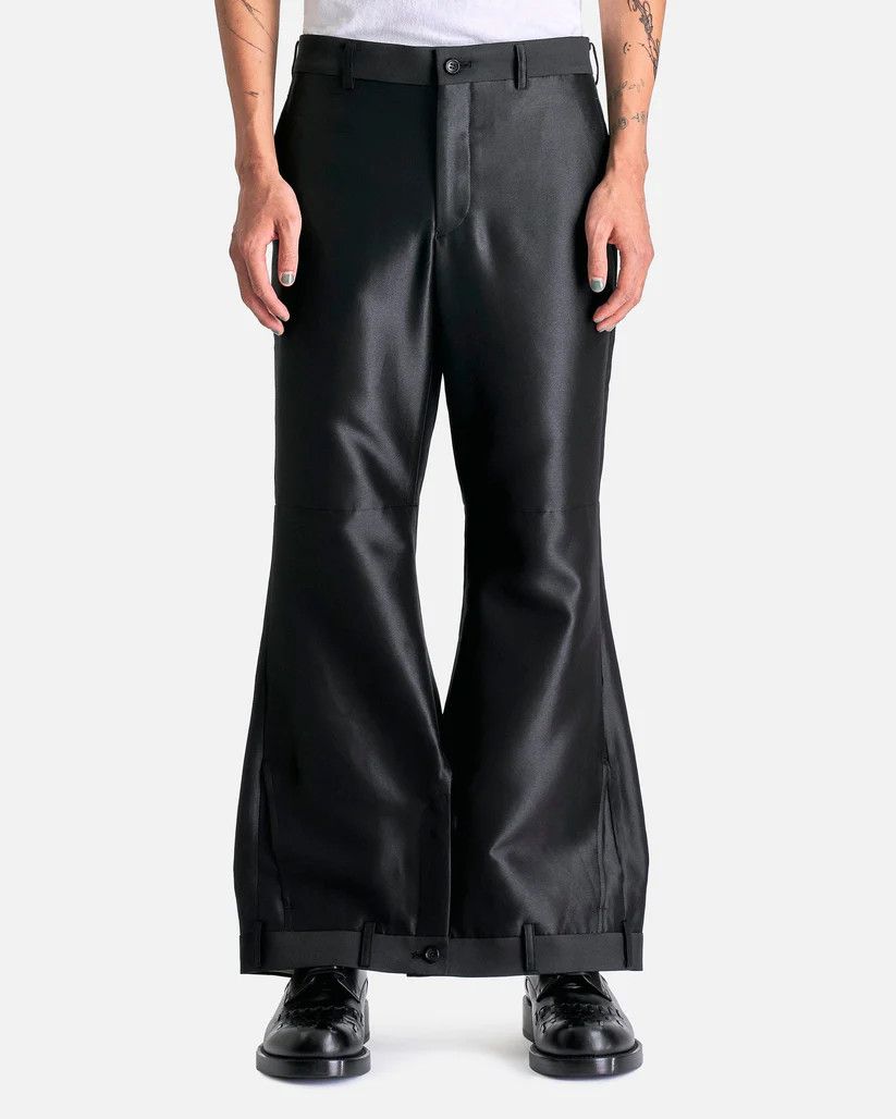 Comme des Garcons Homme Plus o1s1v1r1oon0925 Upside Down Pants in Black Size US 30 / EU 46 - 1 Thumbnail
