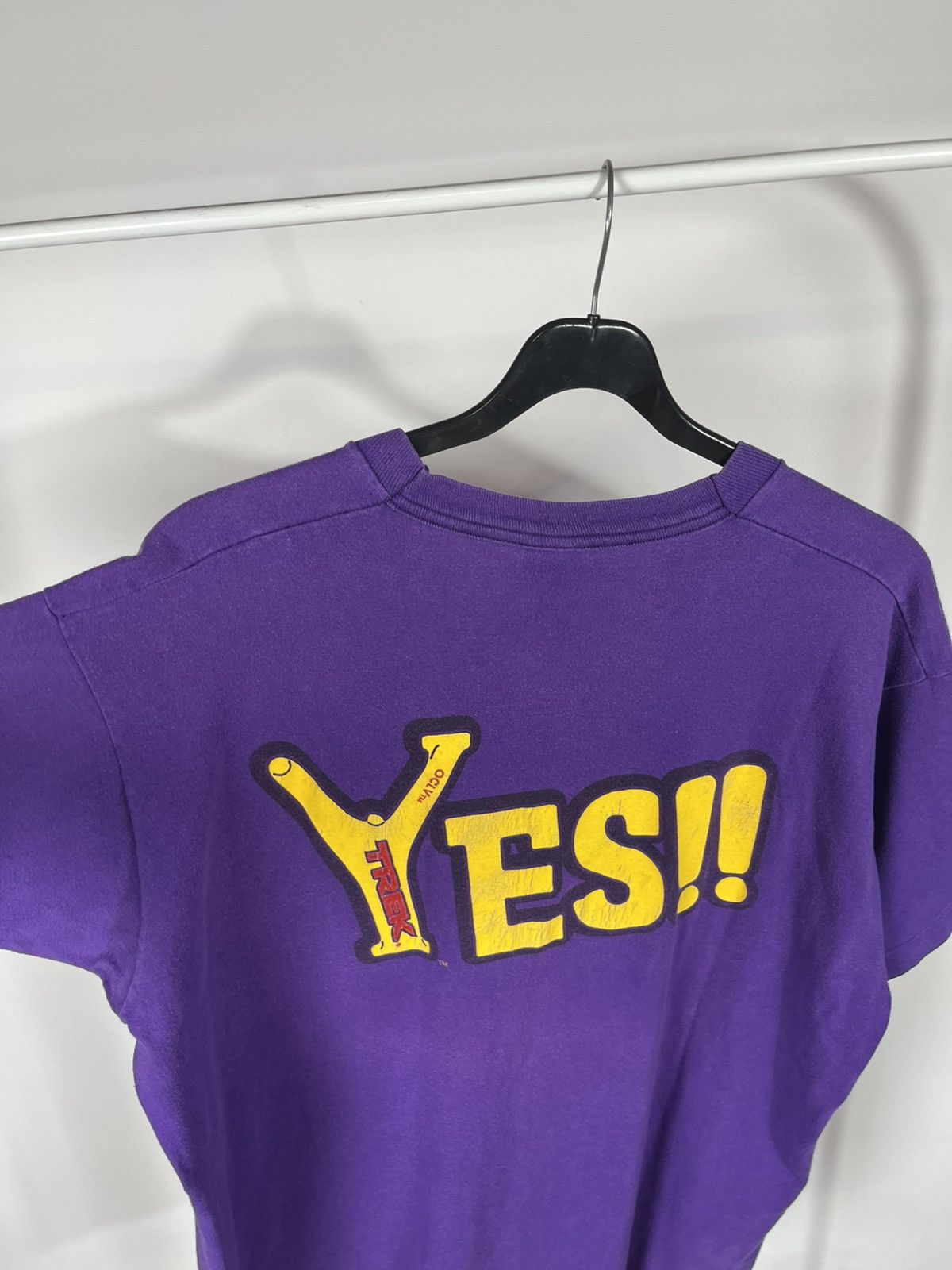 Fruit Of The Loom Vintage Trek USA Purple Tee Fruit of the Loom XL Made in USA Size US XL / EU 56 / 4 - 13 Thumbnail