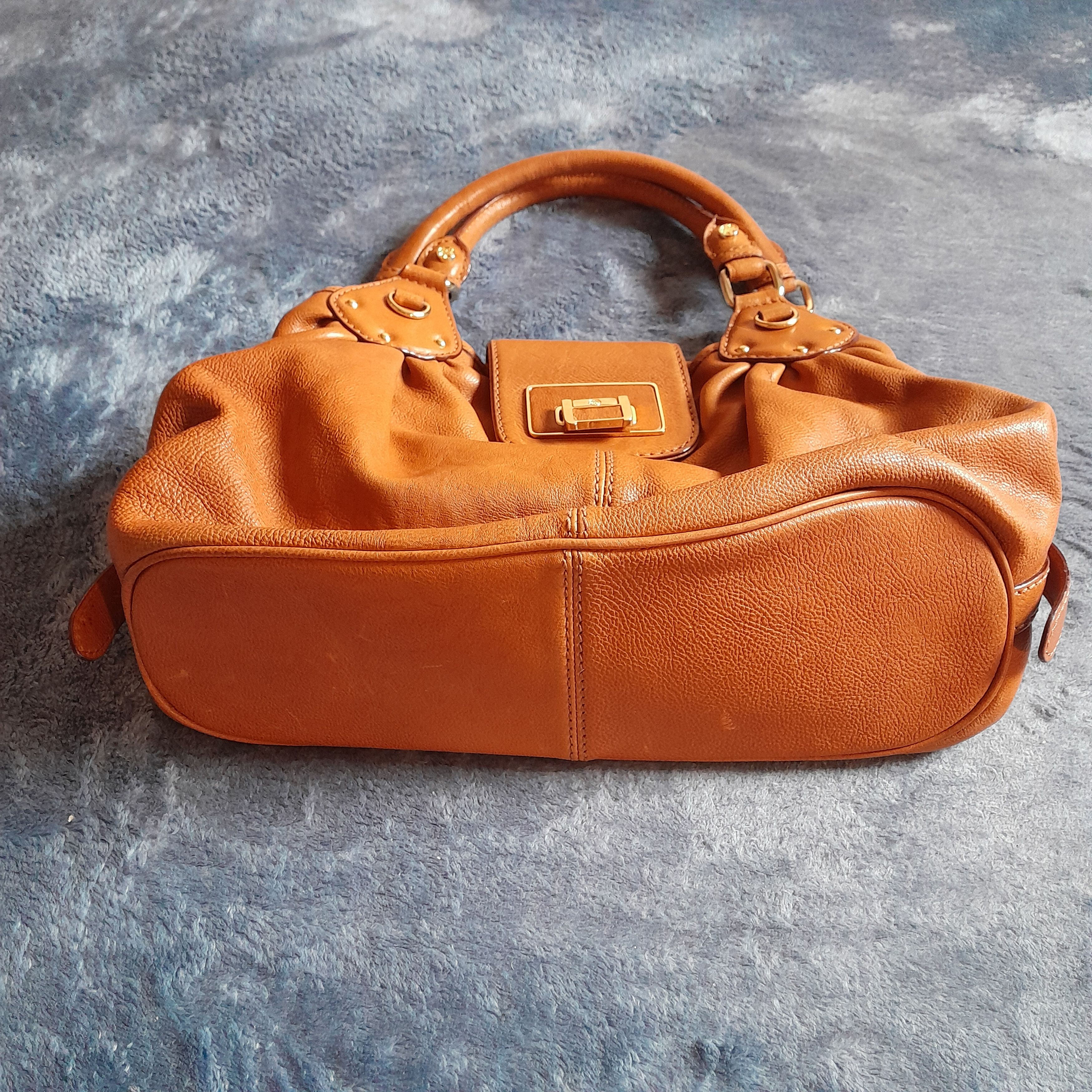 Other Antonio Melani Tan Leather Satchel Handbag Size ONE SIZE - 2 Thumbnail