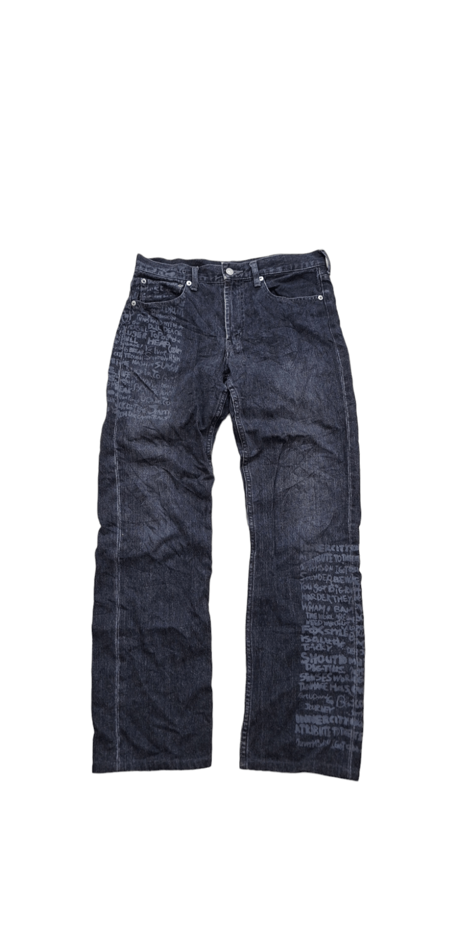 Rare Japanese Brand Takeo Kikuchi Poem Denim Jeans