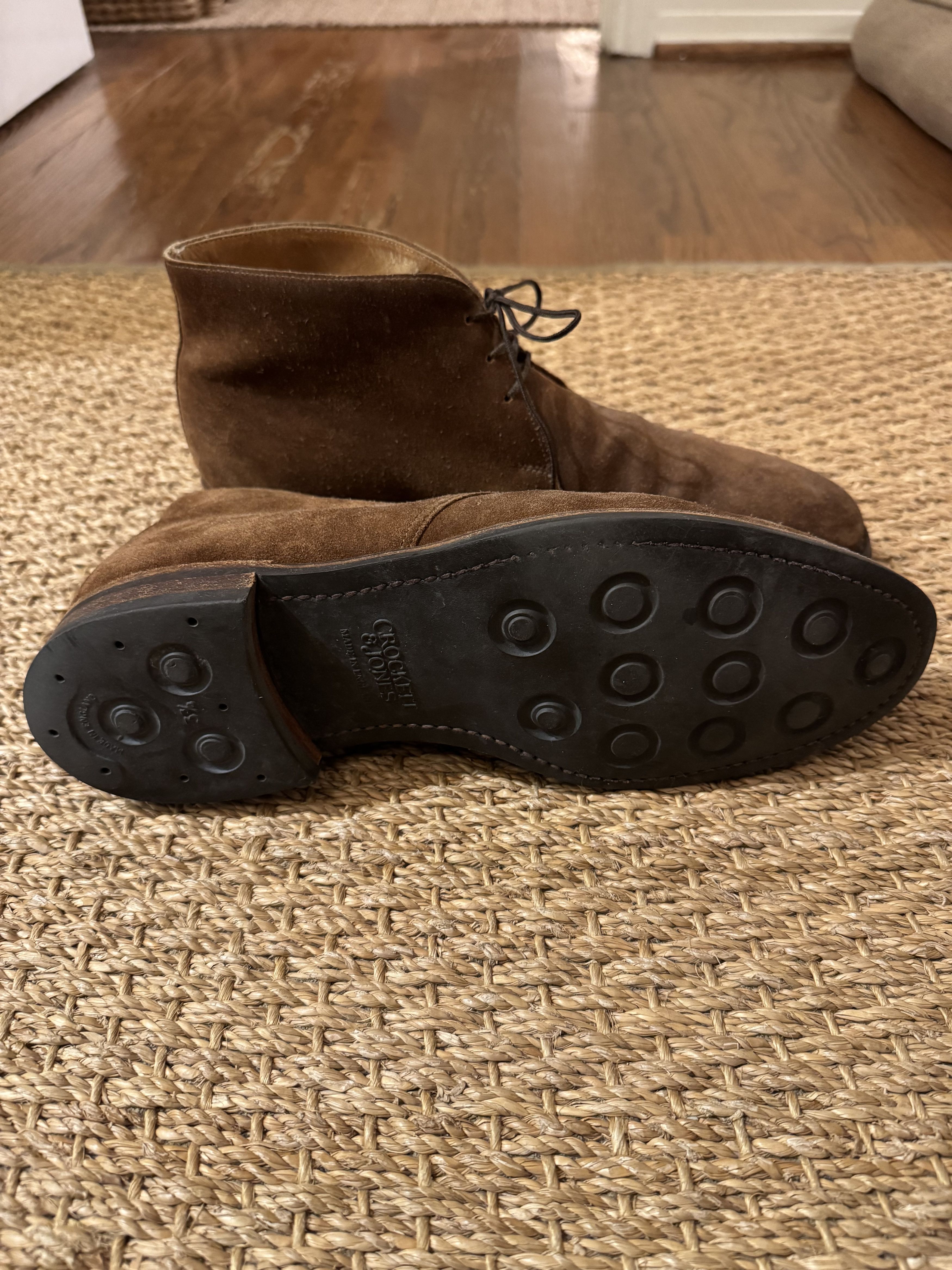 Crockett & Jones Crockett & Jones Chiltern Chukka - Snuff Suede Size US 11 / EU 44 - 4 Thumbnail
