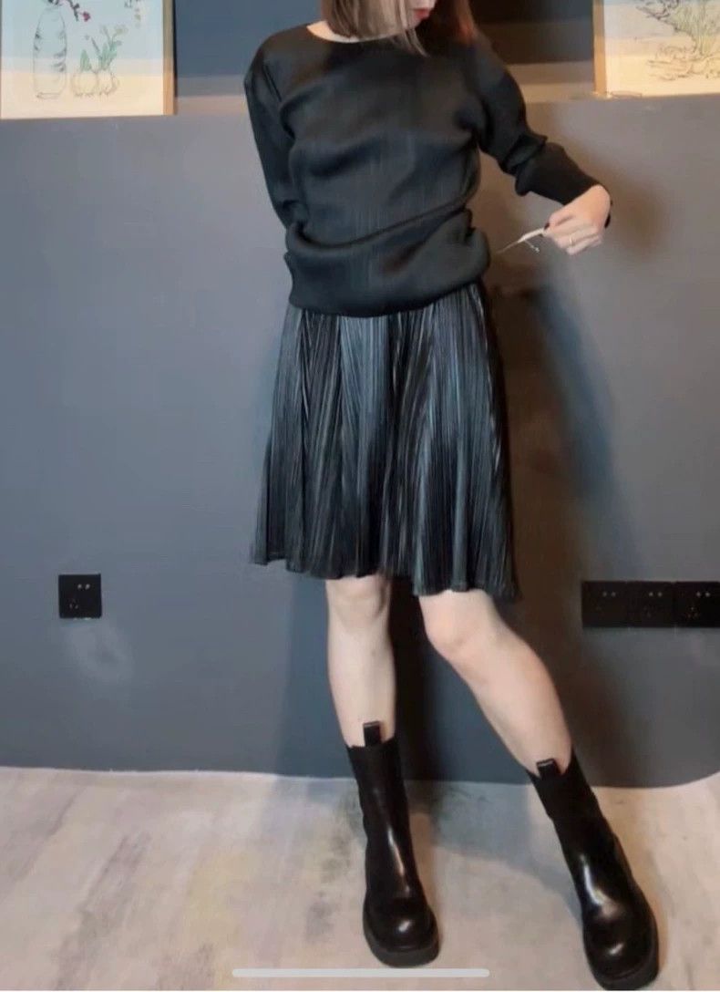 Issey Miyake Issey Miyake Honor black skirt Size 25" / US 0 / IT 36 - 5 Thumbnail