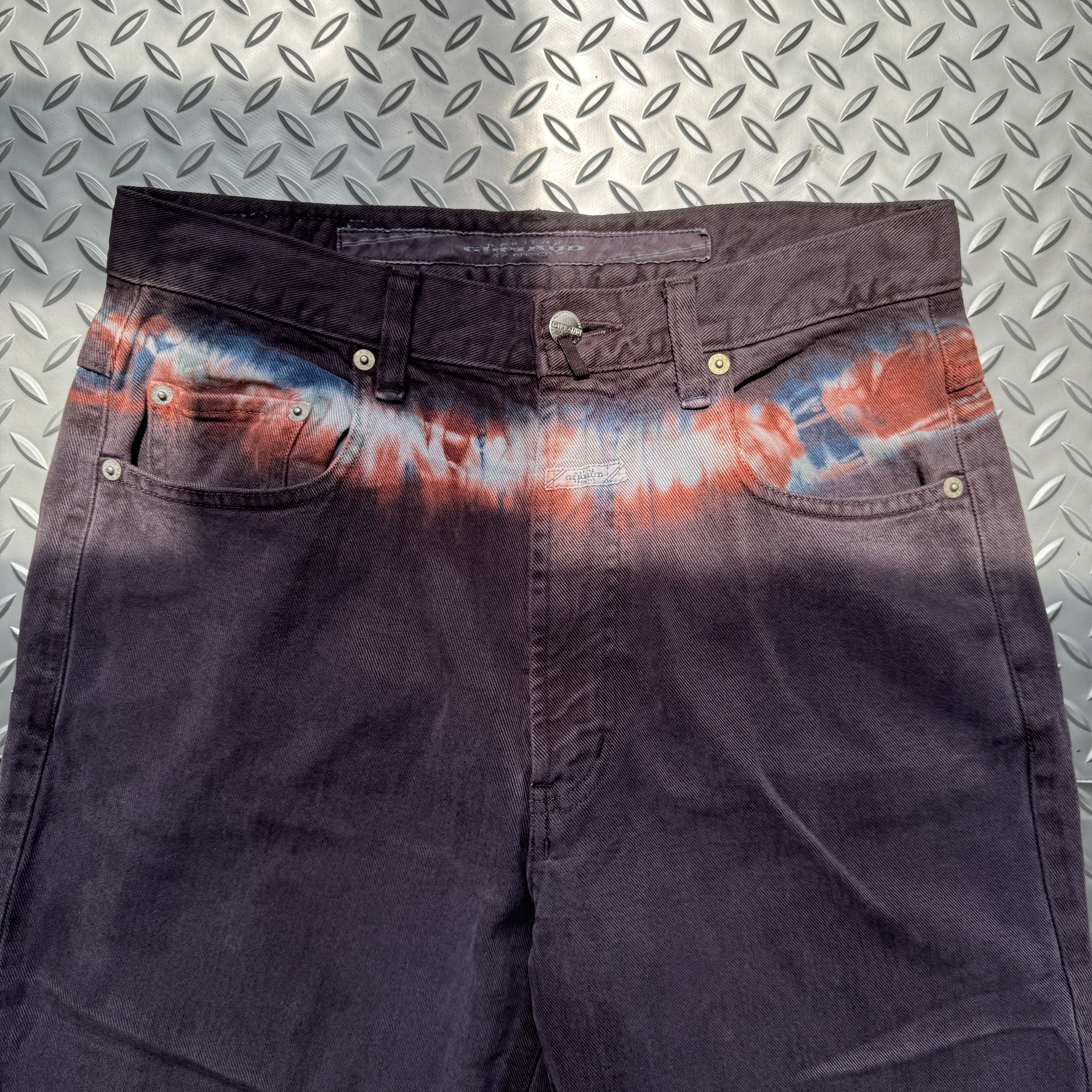 Marithe + Francois Girbaud Marithé François Girbaud Archive Tie Dye Pants Size US 31 - 2 Thumbnail