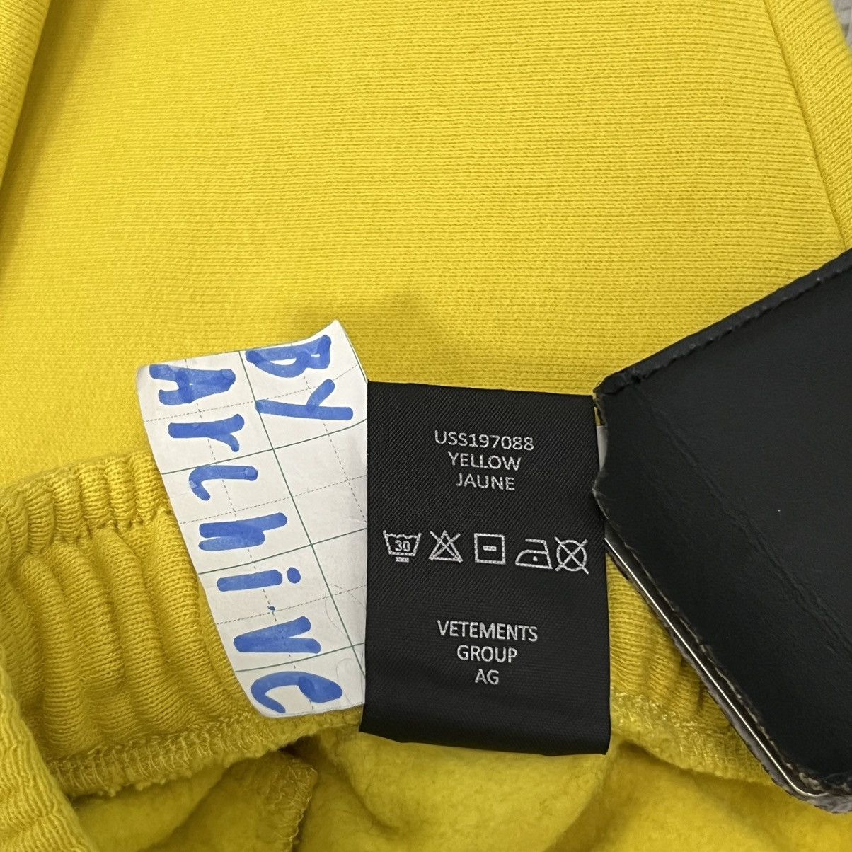 Vetements Vetements SS19 Gadsden Flag Print Sweatpants Size US 30 / EU 46 - 14 Thumbnail