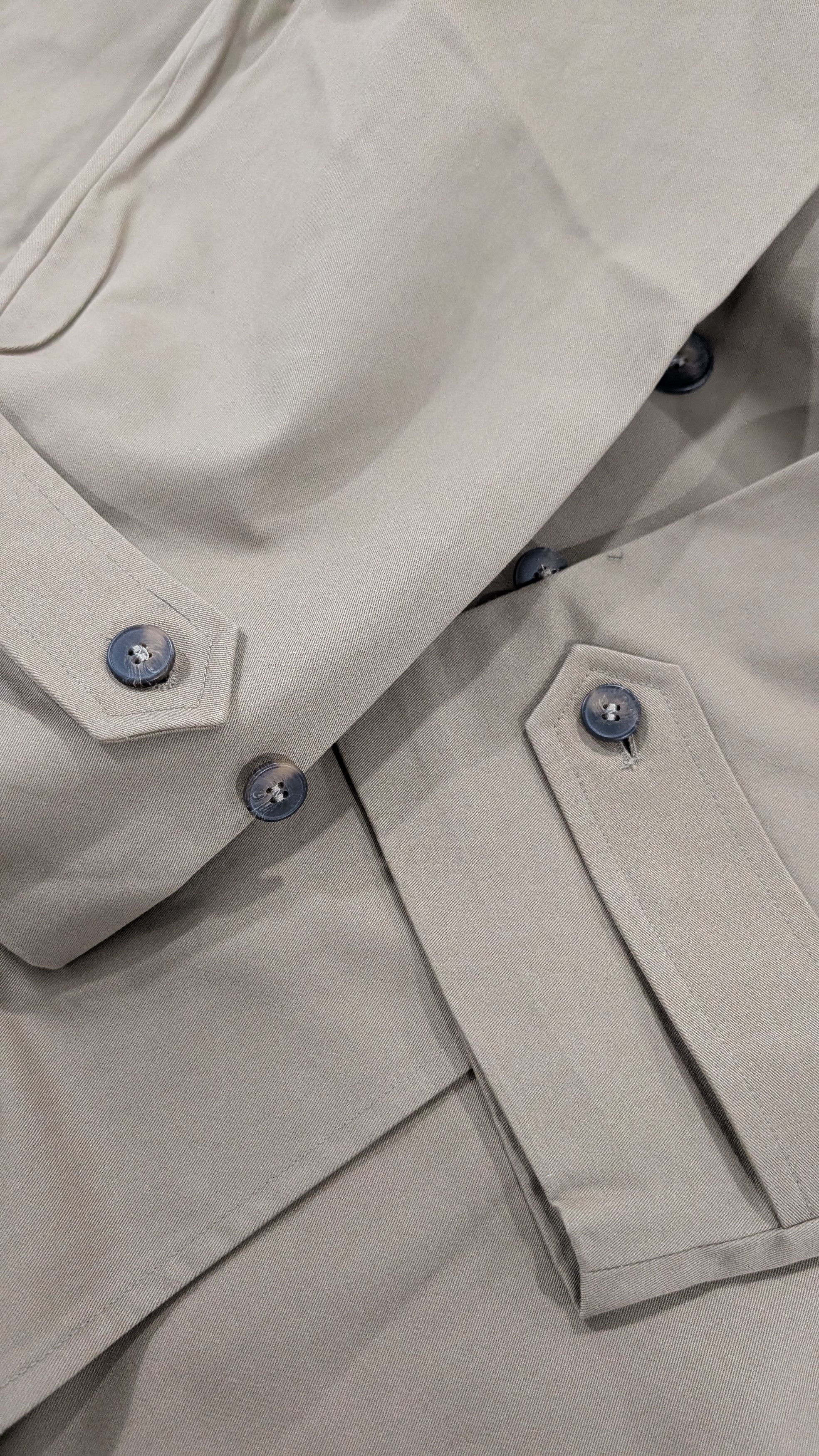 Silk Laundry Silk Laundry The Italian Trench Coat Womens L Size L / US 10 / IT 46 - 24 Thumbnail