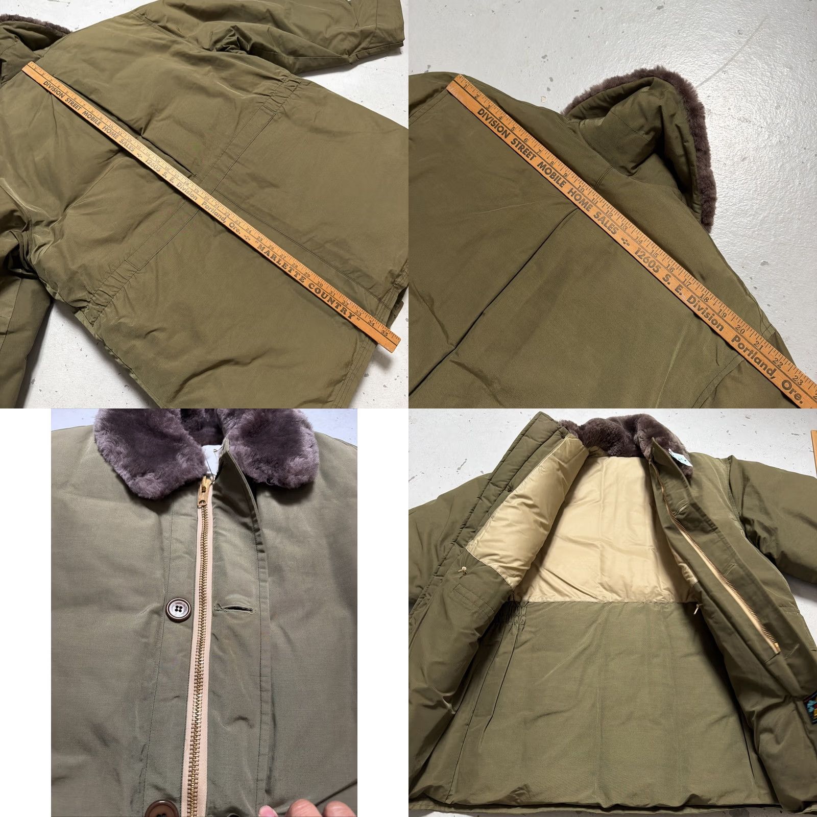Eddie Bauer VINTAGE Eddie Bauer Down Puffer Jacket XL Green Nylon Quilted Men 60s 50s Ski Outdoor USA Nature Expedition Size US XL / EU 56 / 4 - 10 Thumbnail