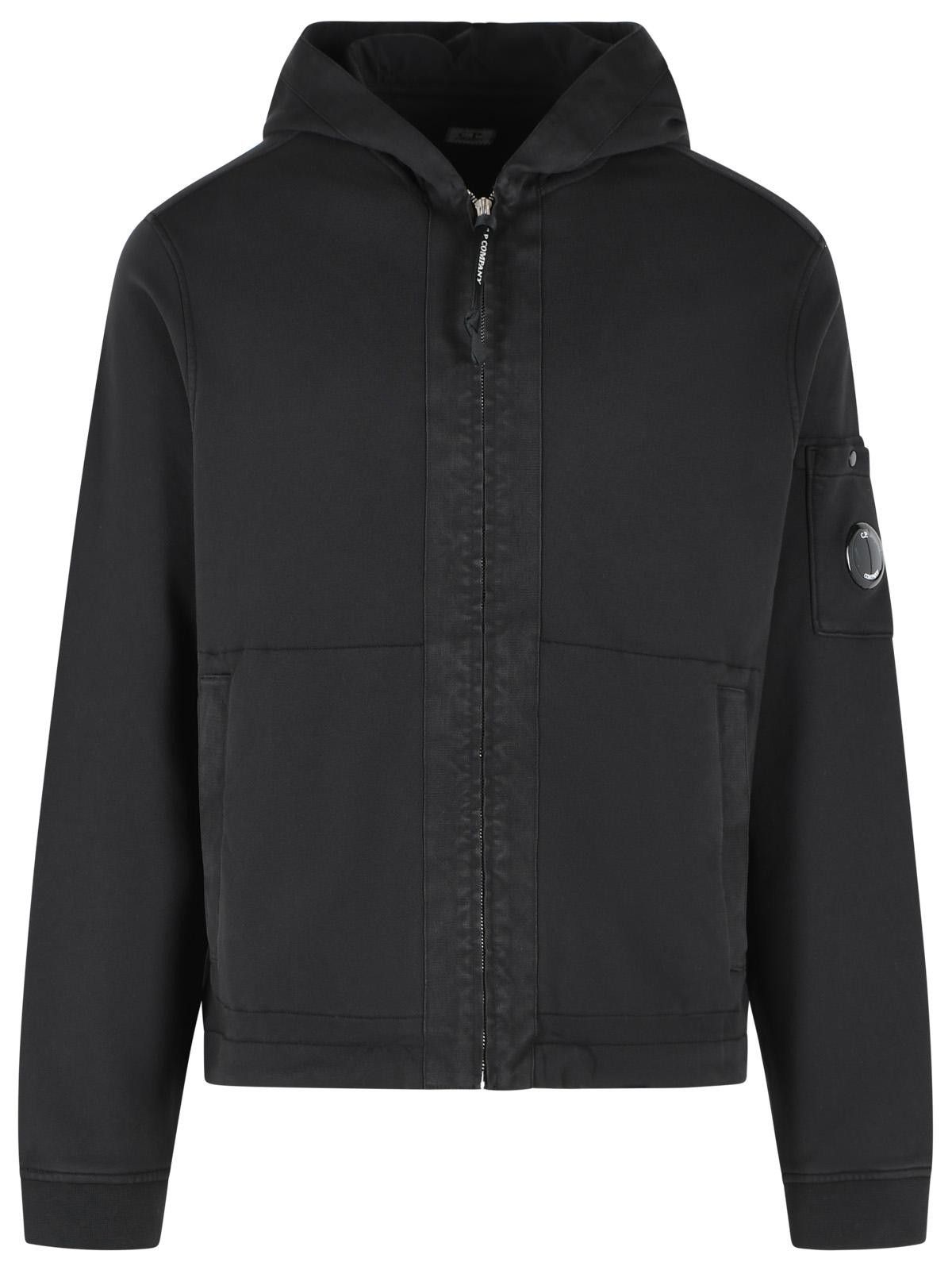 C.P. Company C.P. COMPANY Black Cotton Sweatshirt Size US XXL / EU 58 / 5 - 1 Thumbnail