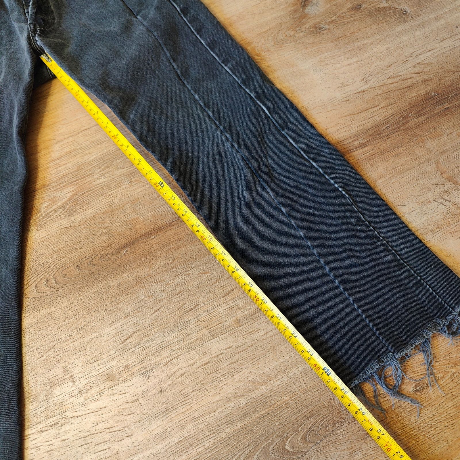 EB Denim EB Denim OG Reworked Levi's Womens 26 Gray Wash Size 26" / US 2 / IT 38 - 10 Thumbnail
