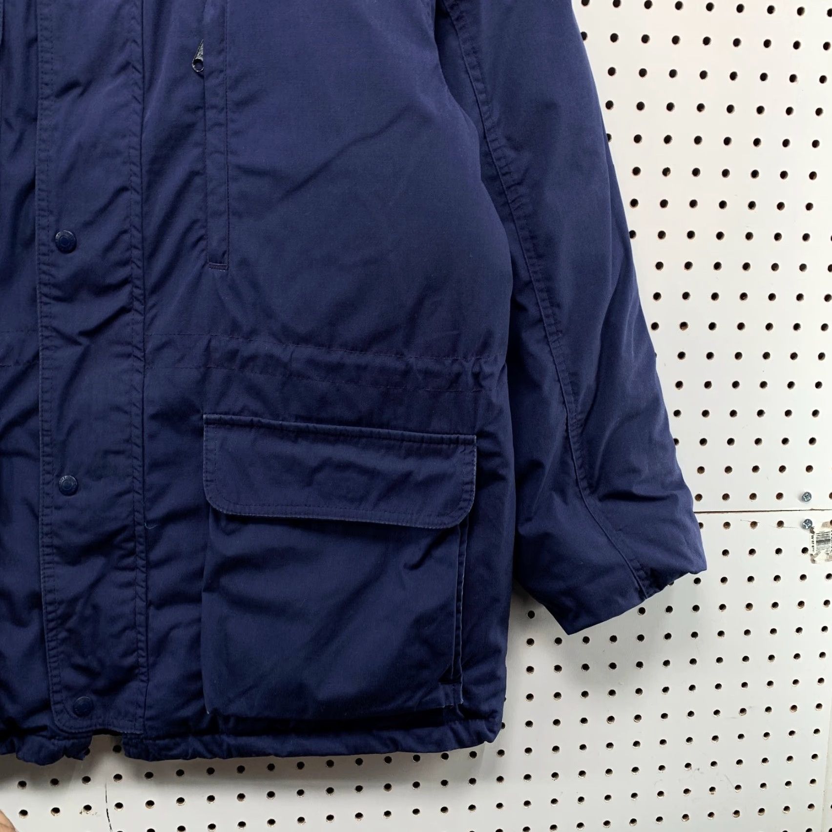 Eddie Bauer VINTAGE Eddie Bauer Down Jacket Mens L Blue Ridge Line Hooded 80s Made USA Coat Size US L / EU 52-54 / 3 - 7 Thumbnail