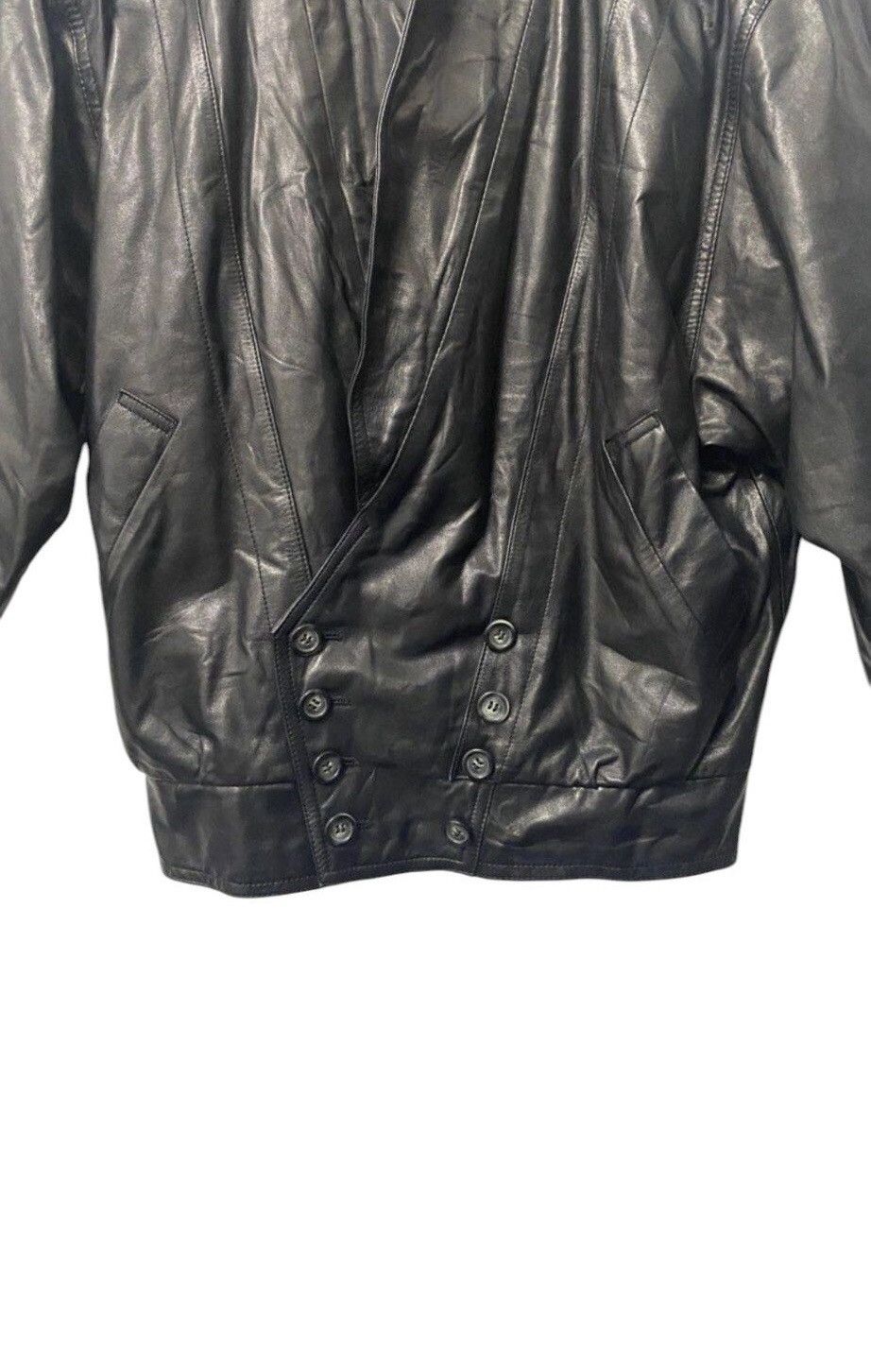 Vintage Hilton Leather Jacket Size US L / EU 52-54 / 3 - 5 Thumbnail