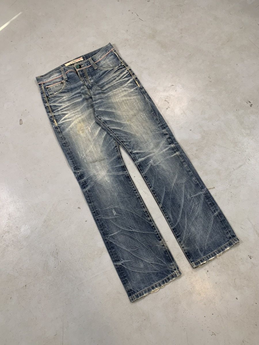 Japanese Brand Vintage Evisu inspired denim Size US 34 / EU 50 - 2 Thumbnail